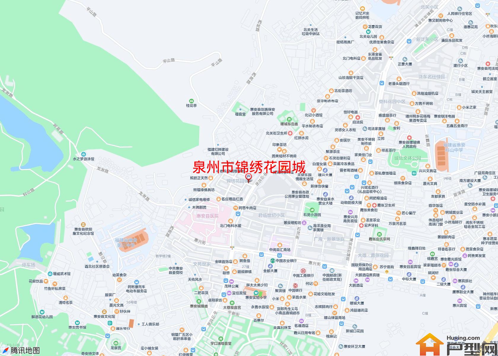 锦绣花园城小区 - 户型网