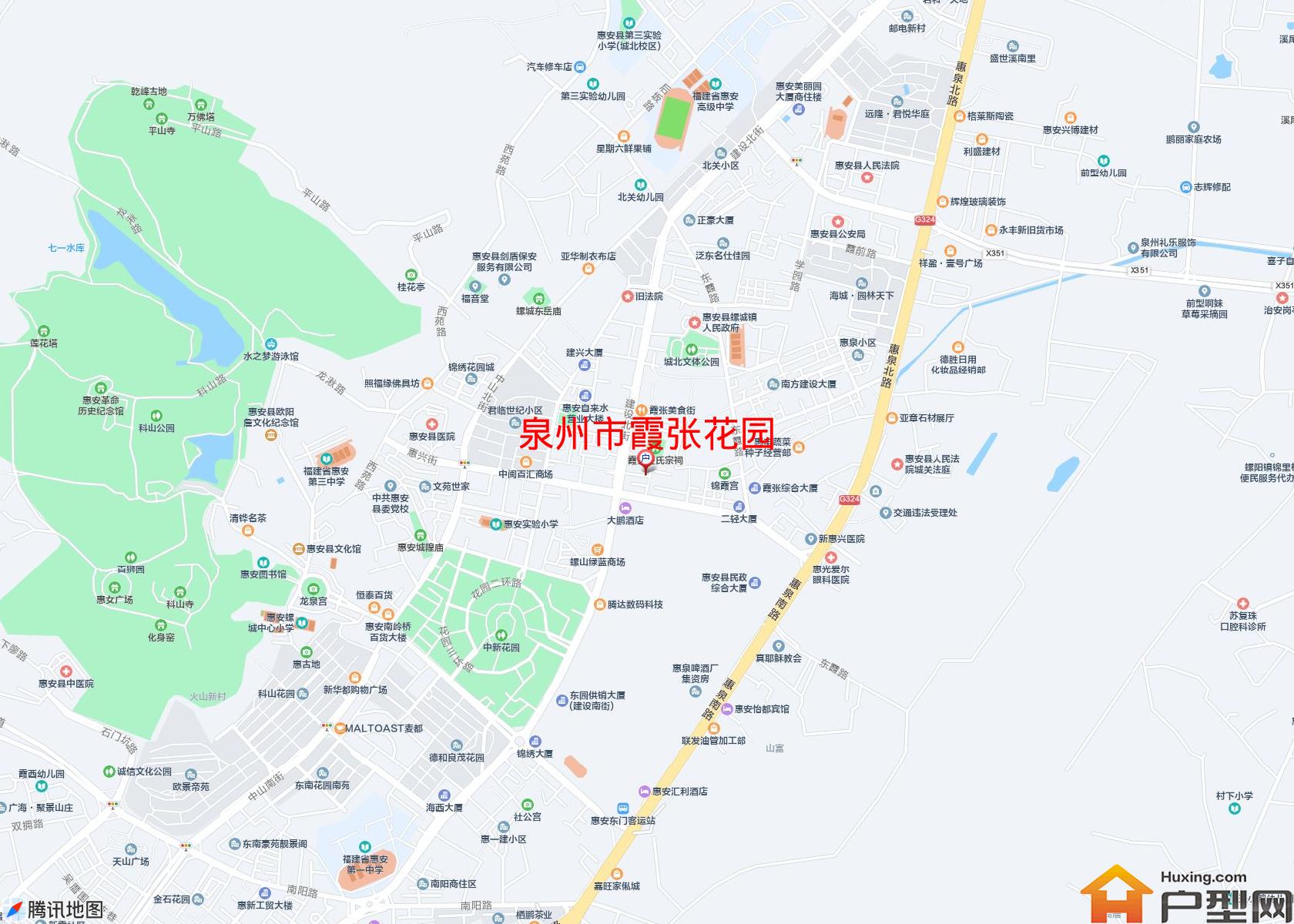 霞张花园小区 - 户型网