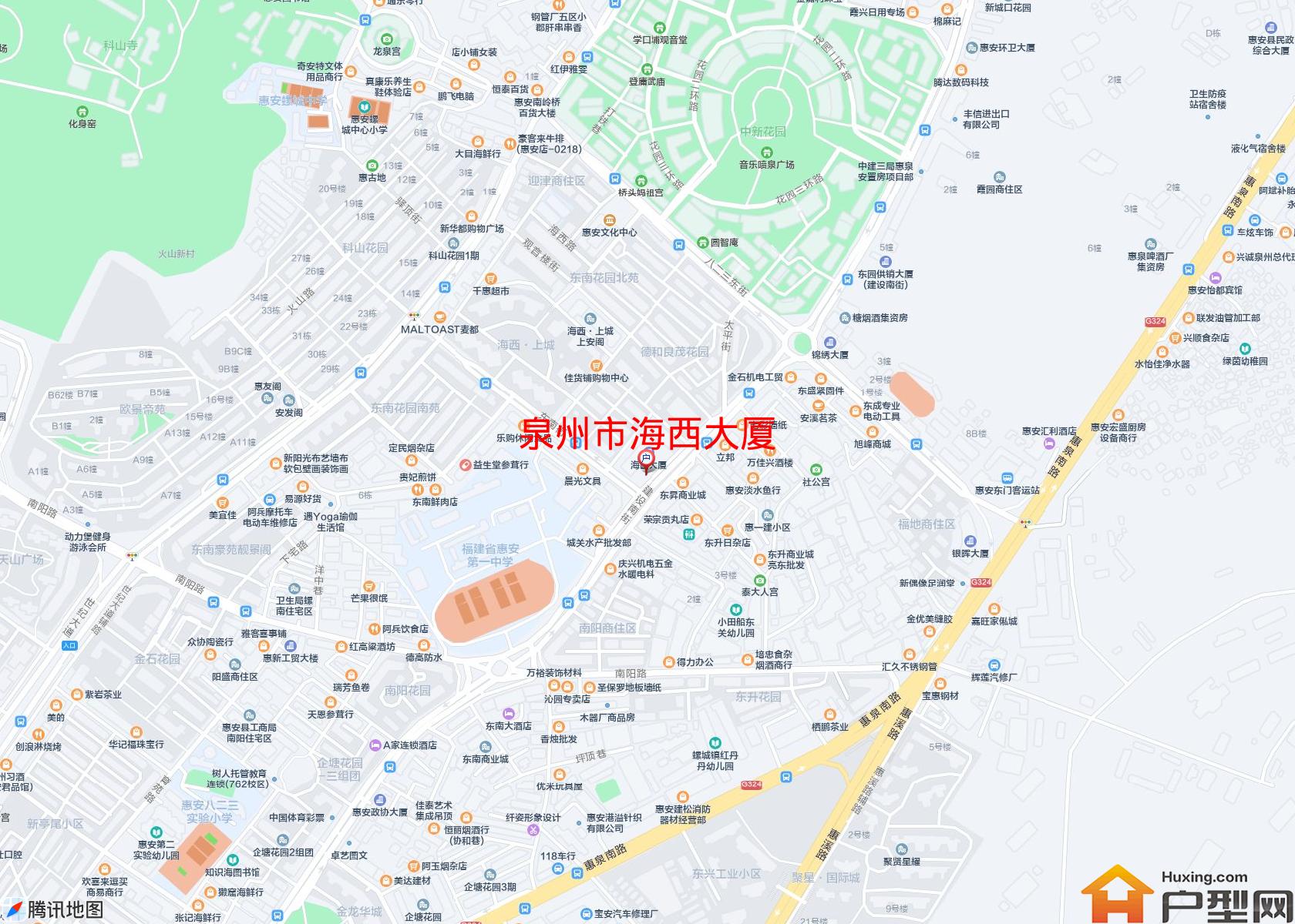 海西大厦小区 - 户型网