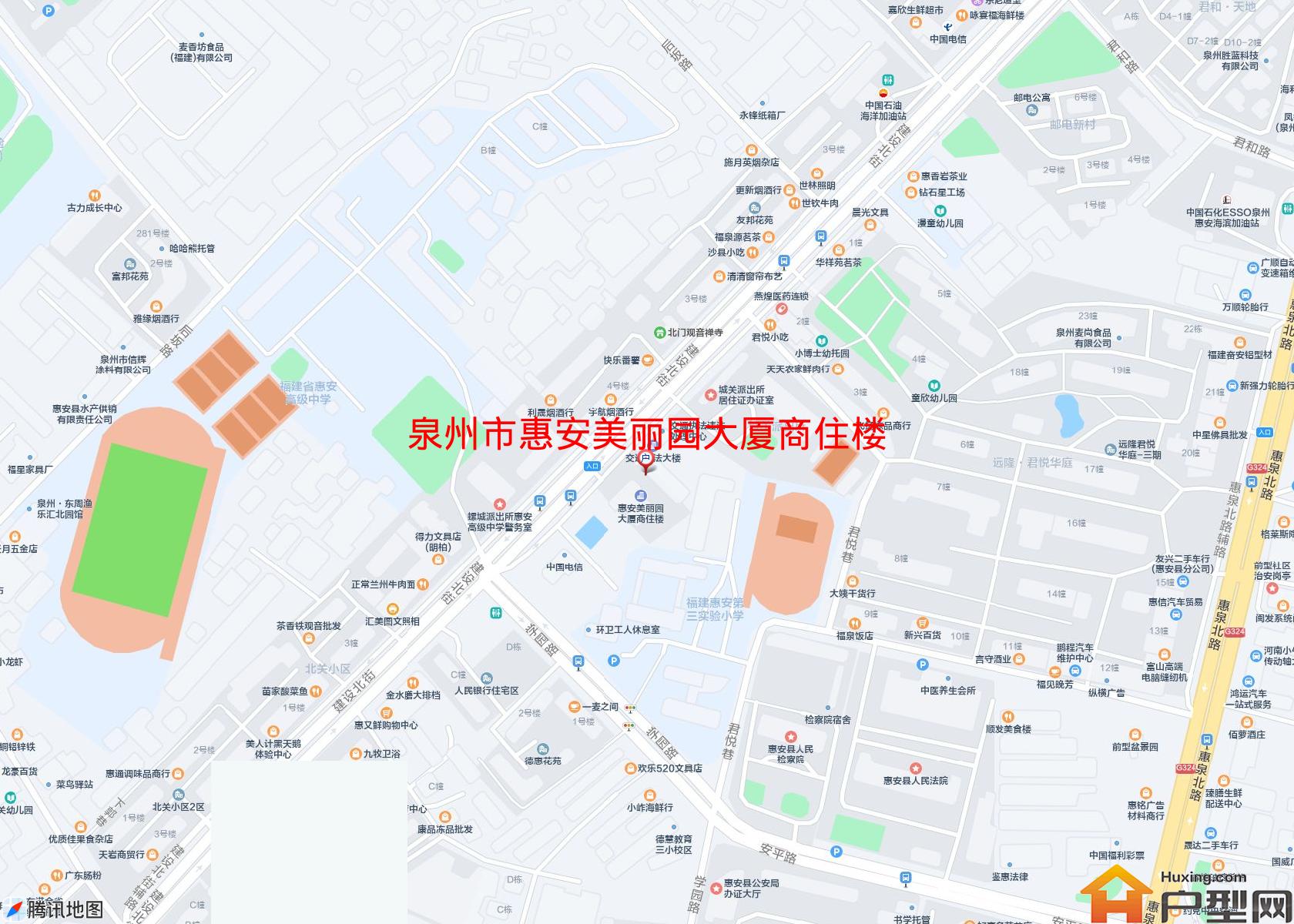 惠安美丽园大厦商住楼小区 - 户型网