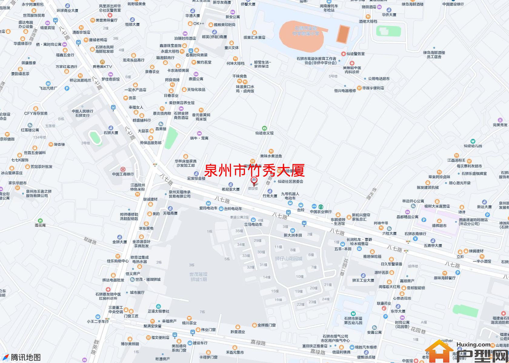 竹秀大厦小区 - 户型网