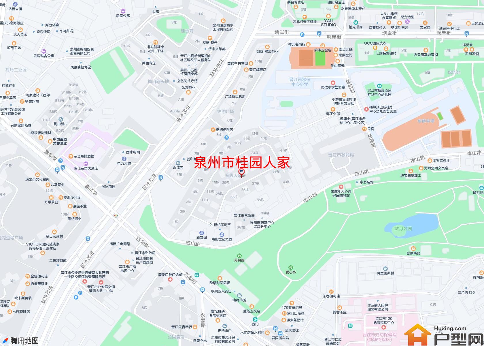 桂园人家小区 - 户型网