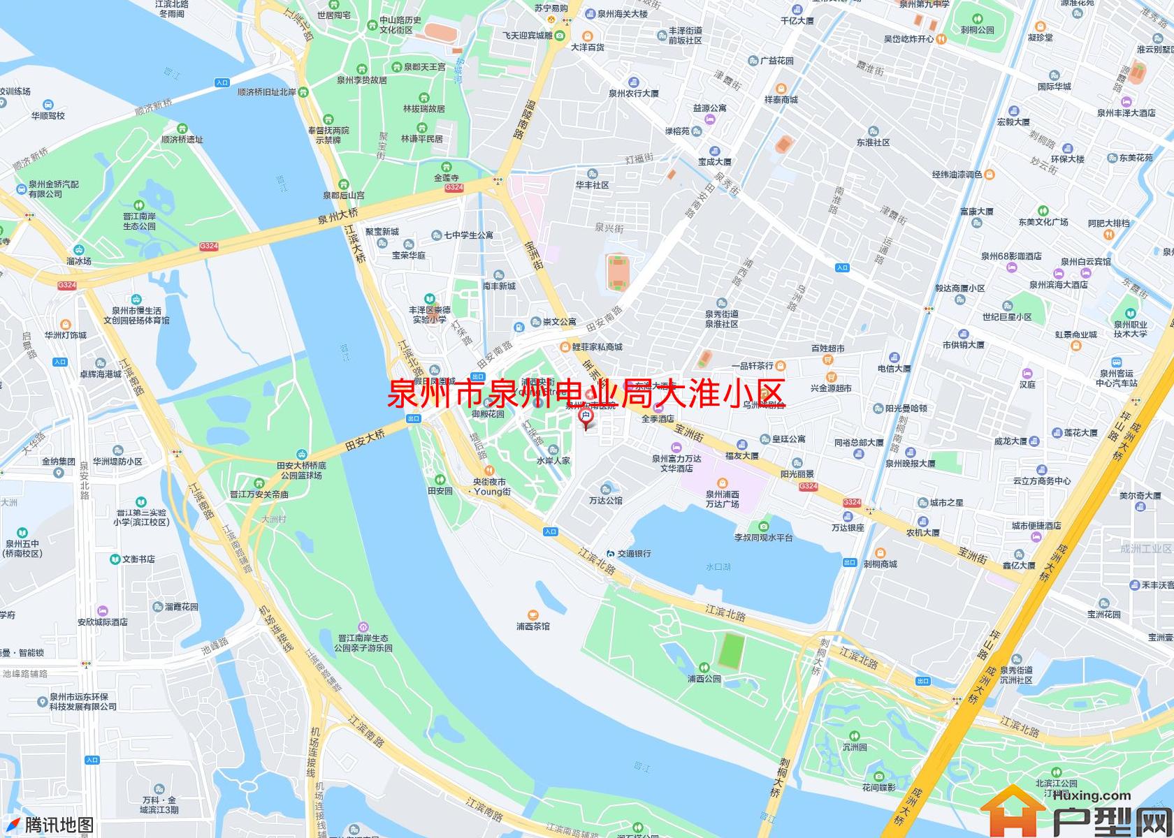 泉州电业局大淮小区小区 - 户型网