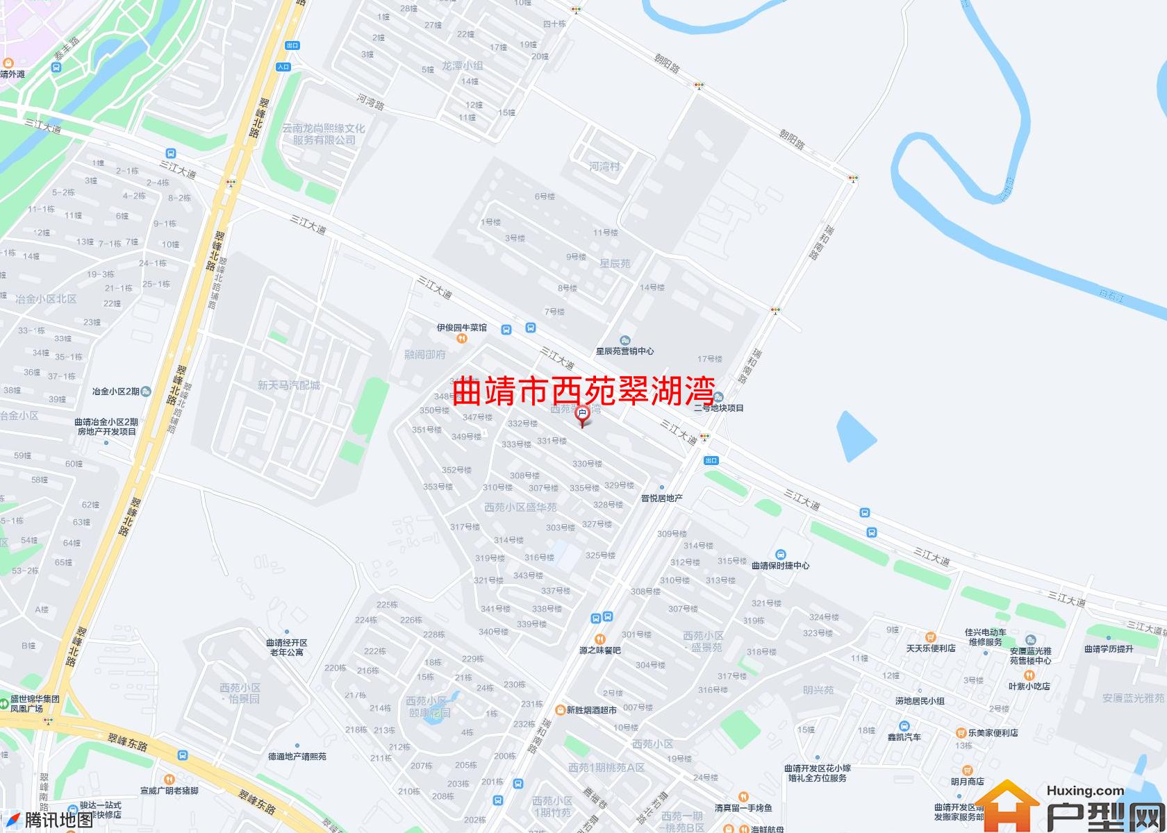 西苑翠湖湾小区 - 户型网