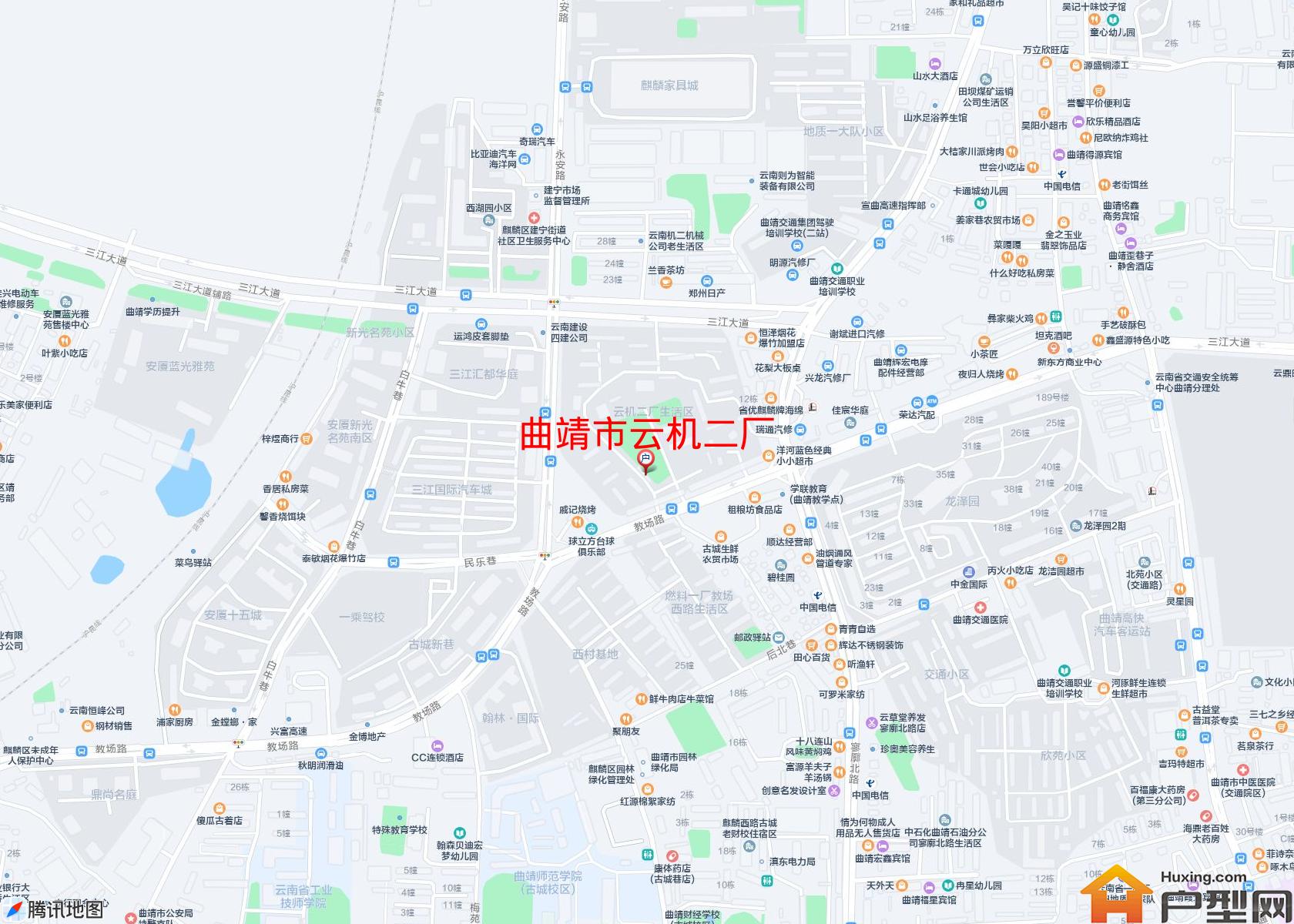 云机二厂小区 - 户型网