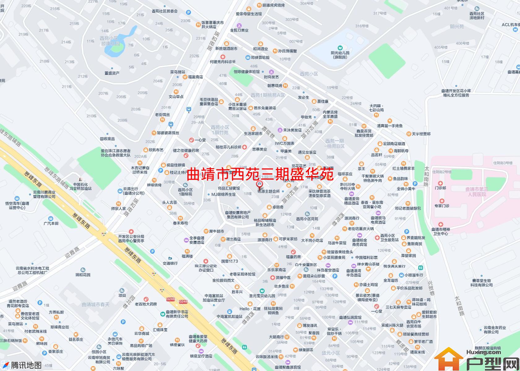西苑三期盛华苑小区 - 户型网