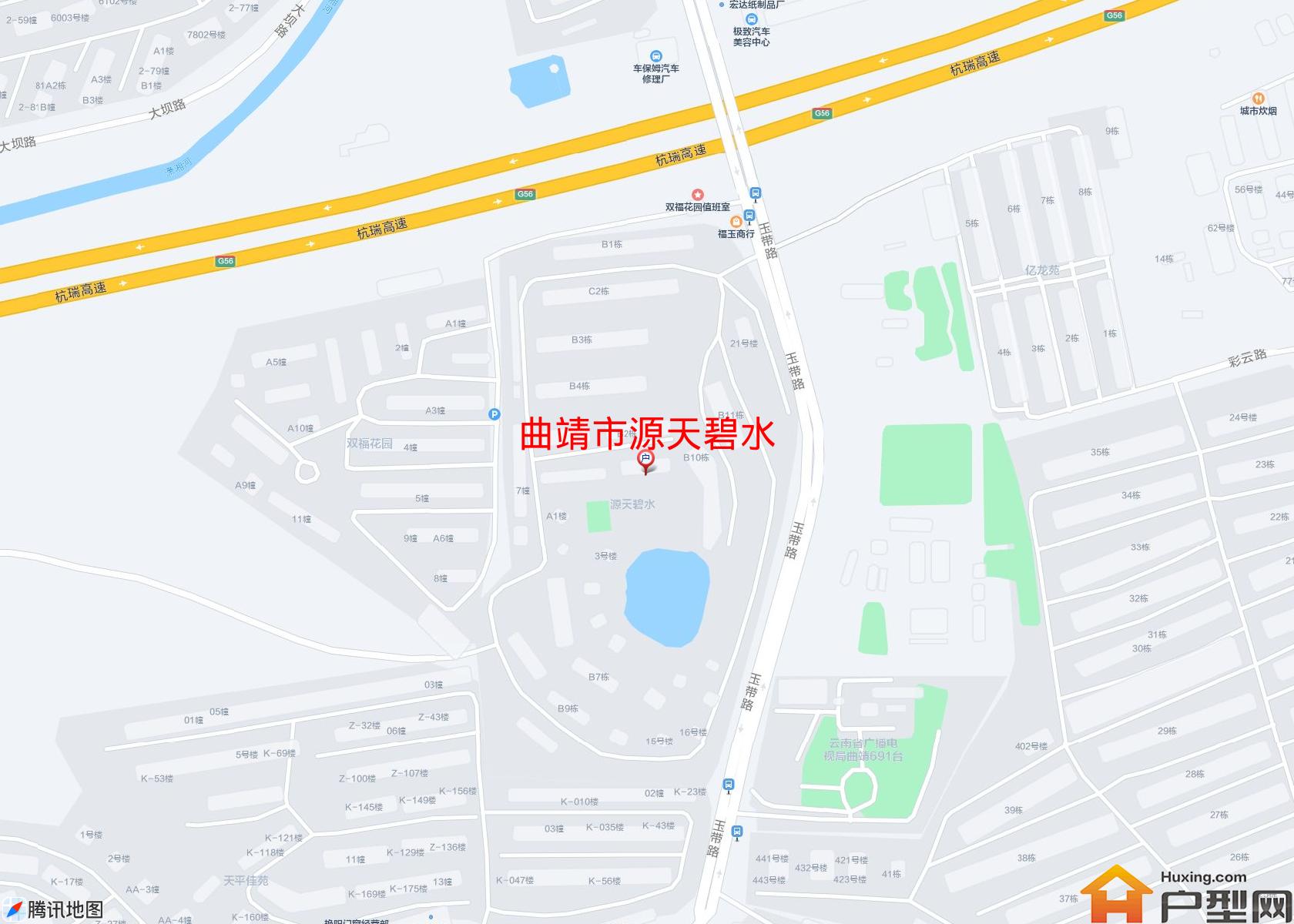 源天碧水小区 - 户型网