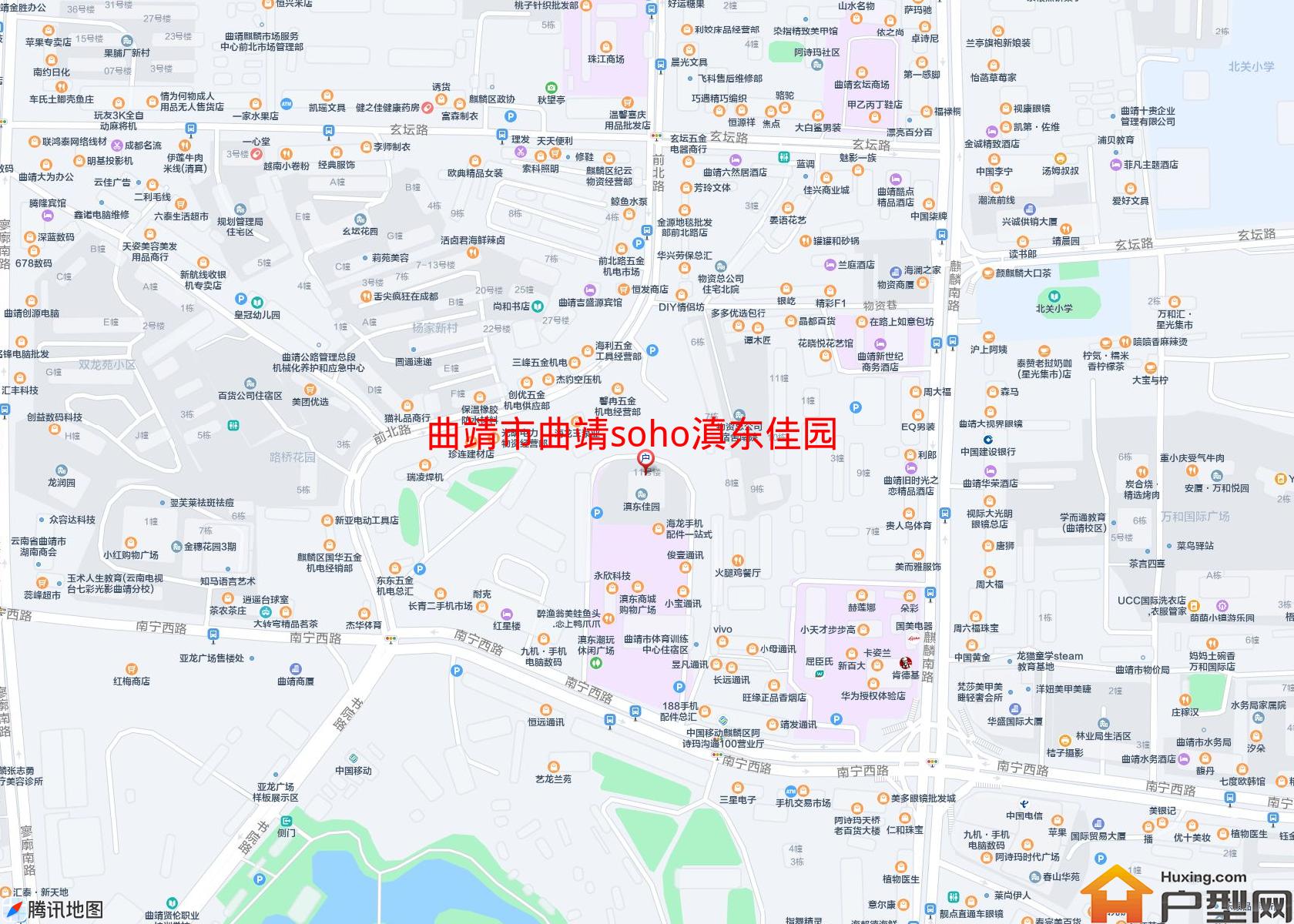 曲靖soho滇东佳园小区 - 户型网