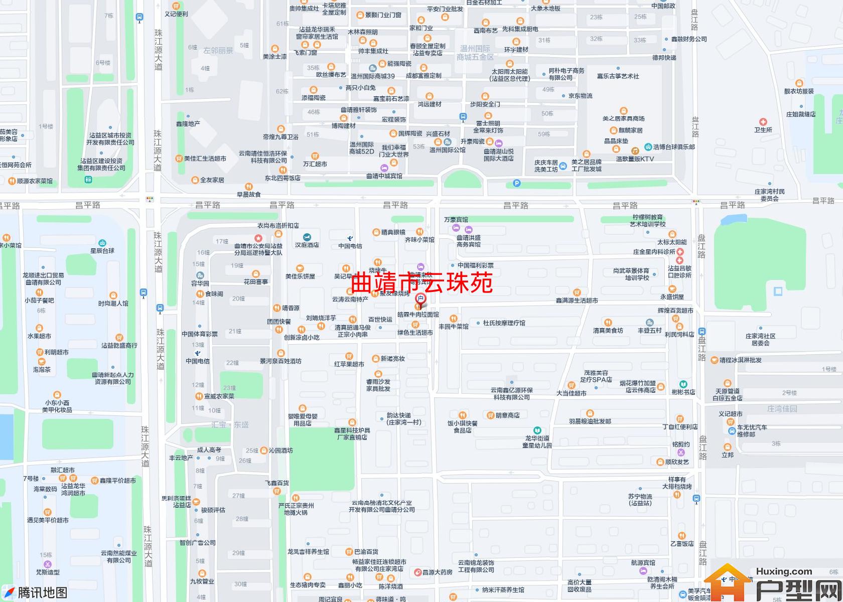 云珠苑小区 - 户型网