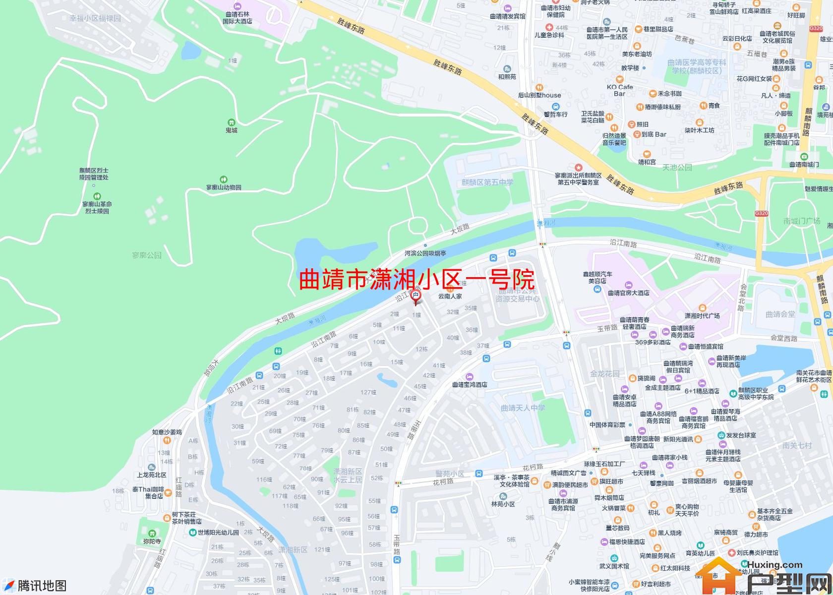 潇湘小区一号院小区 - 户型网