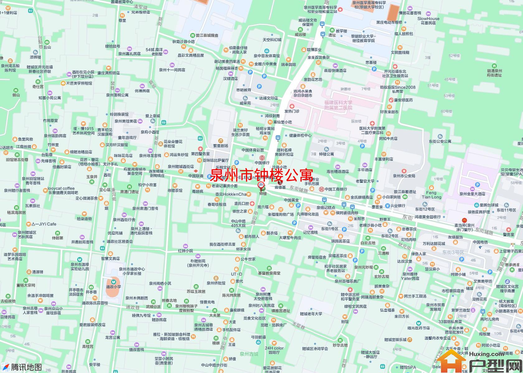 钟楼公寓小区 - 户型网