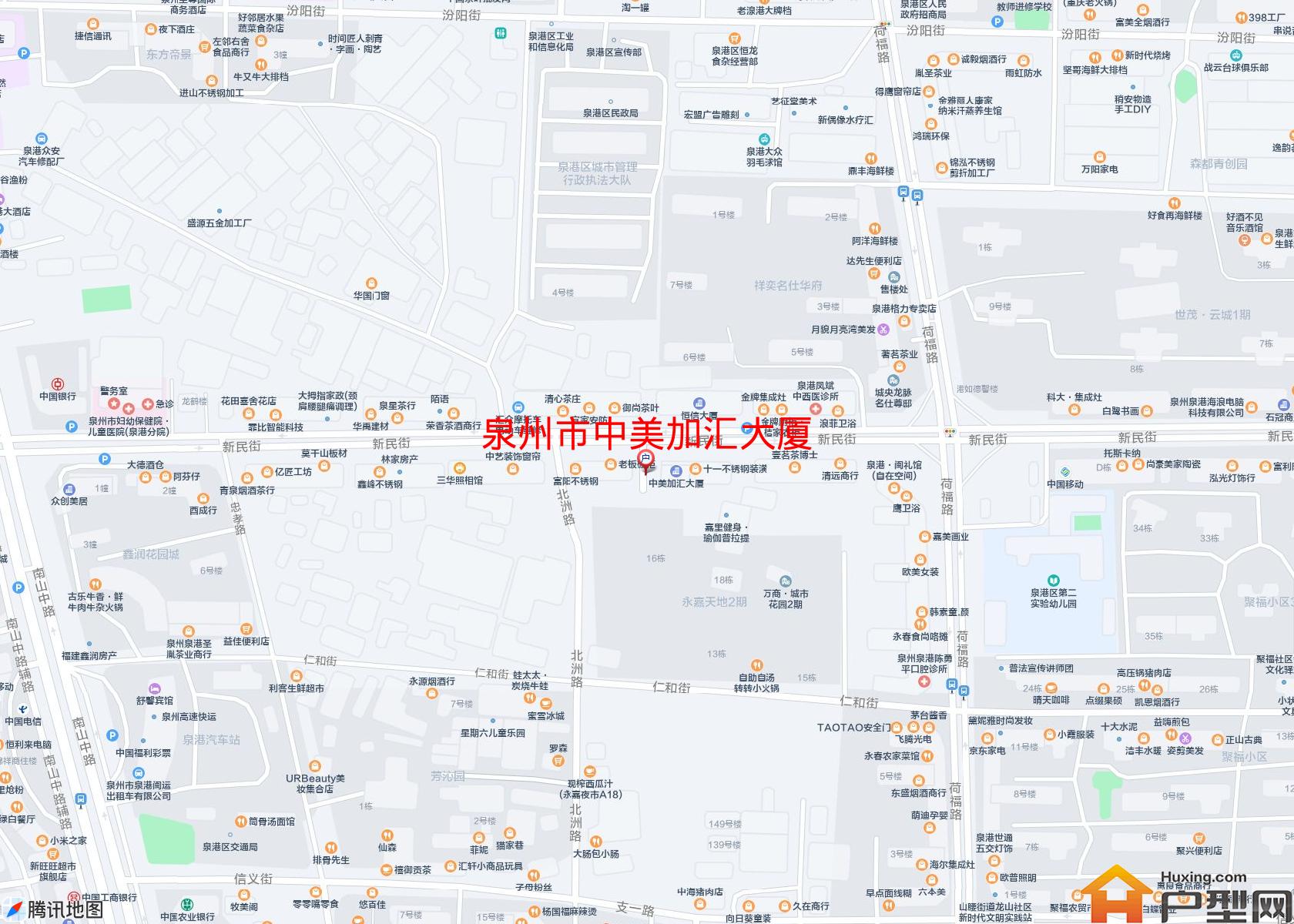 中美加汇大厦小区 - 户型网