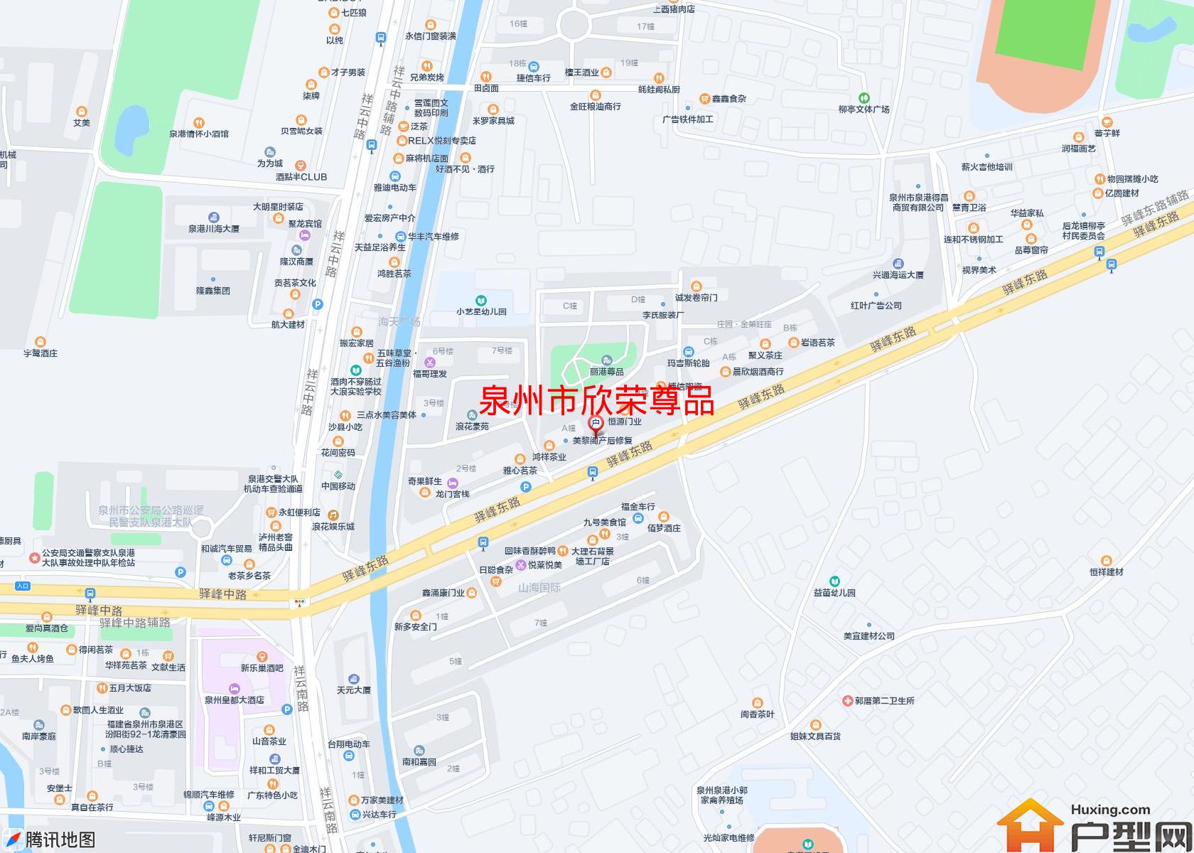 欣荣尊品小区 - 户型网