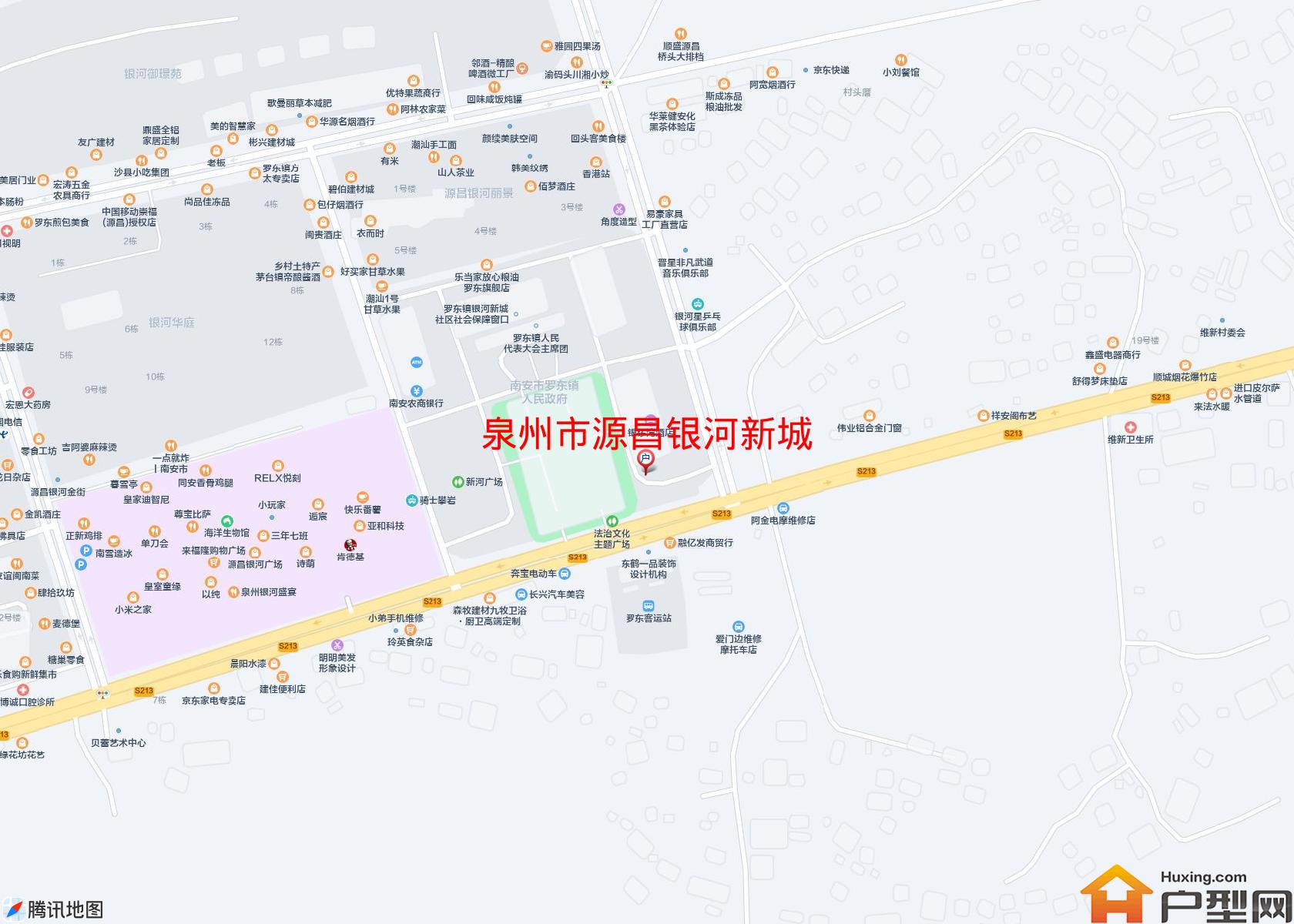 源昌银河新城小区 - 户型网