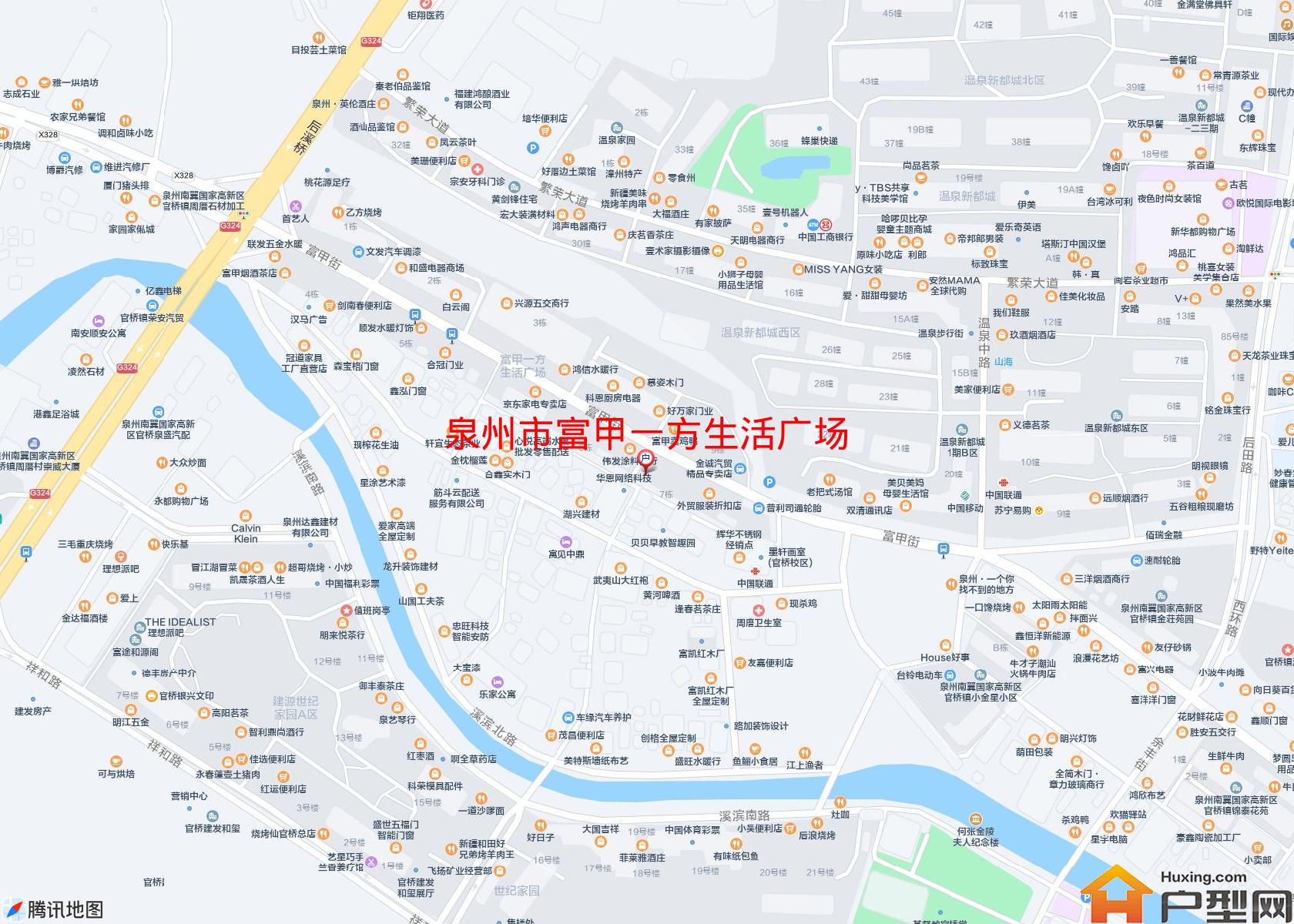 富甲一方生活广场小区 - 户型网