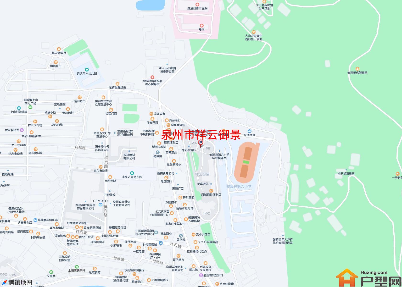 祥云御景小区 - 户型网