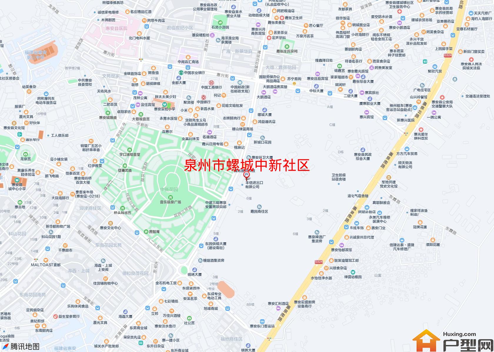 螺城中新社区小区 - 户型网