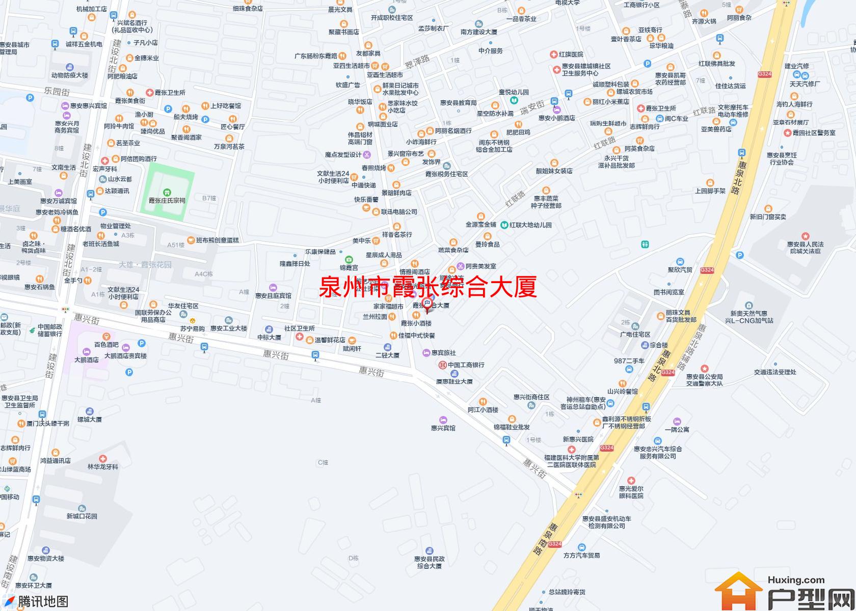 霞张综合大厦小区 - 户型网