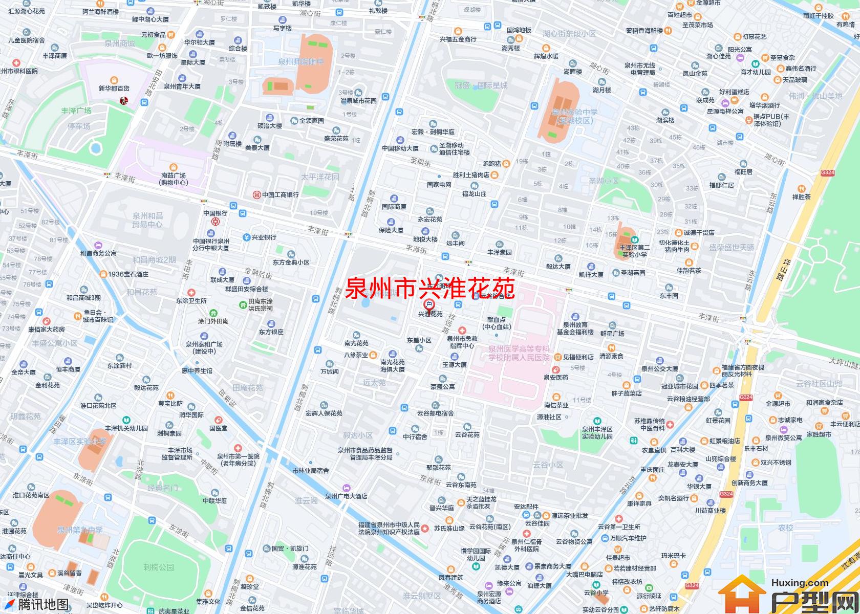 兴淮花苑小区 - 户型网