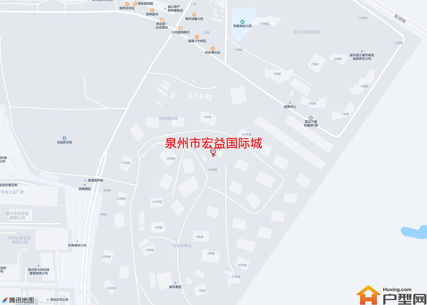 宏益国际城小区 - 户型网