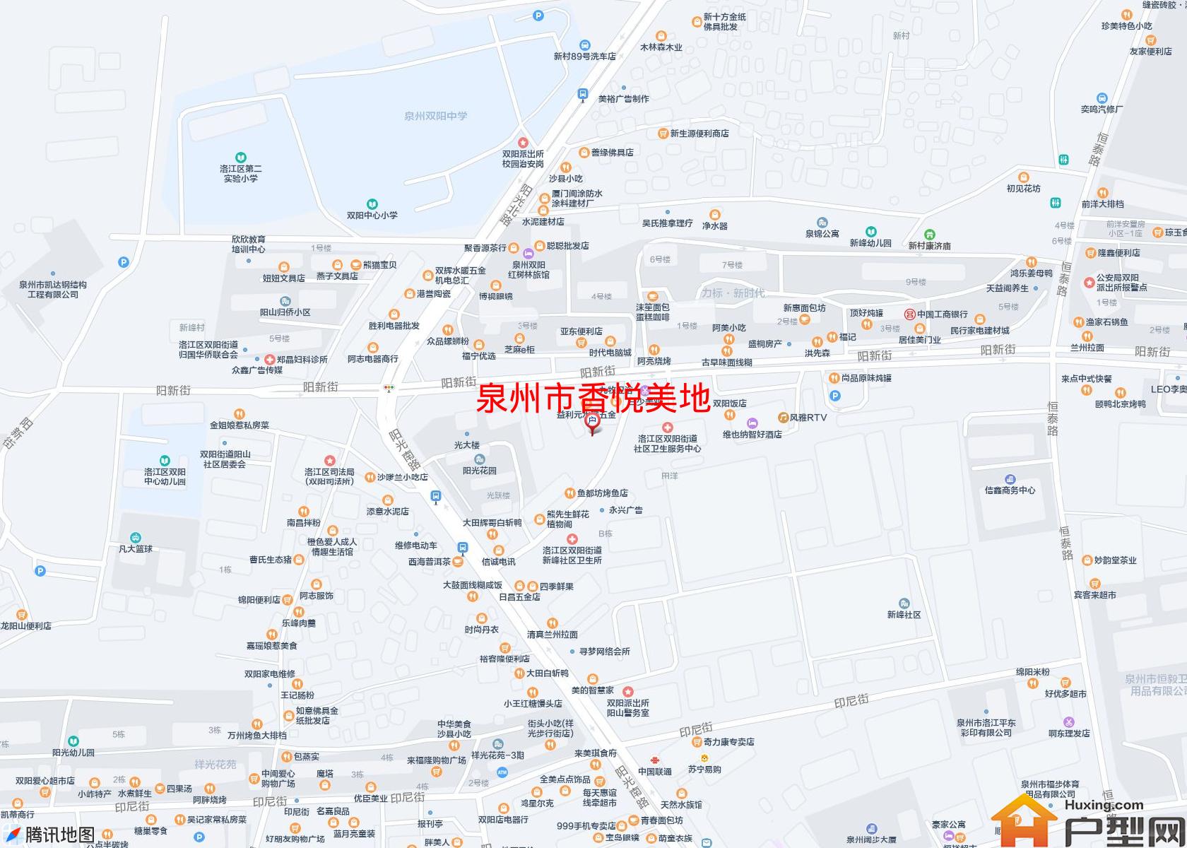 香悦美地小区 - 户型网