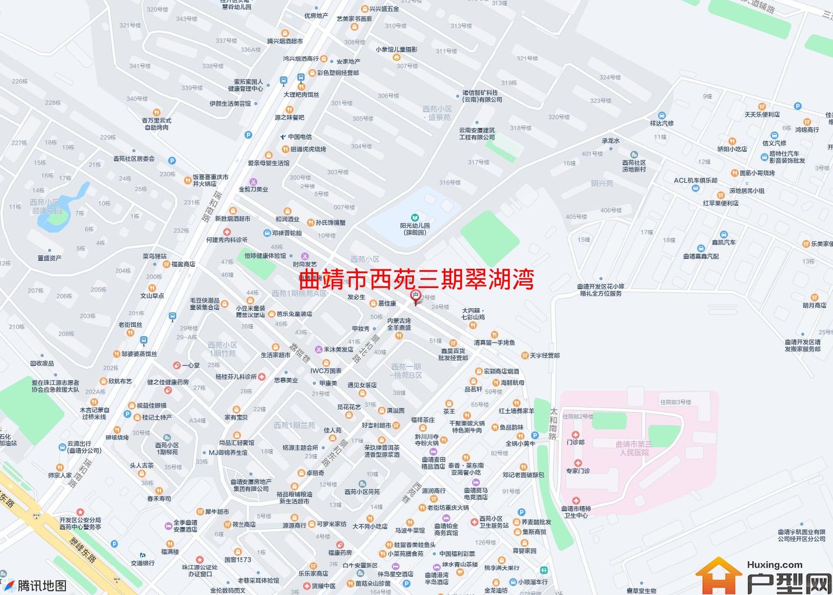 西苑三期翠湖湾小区 - 户型网