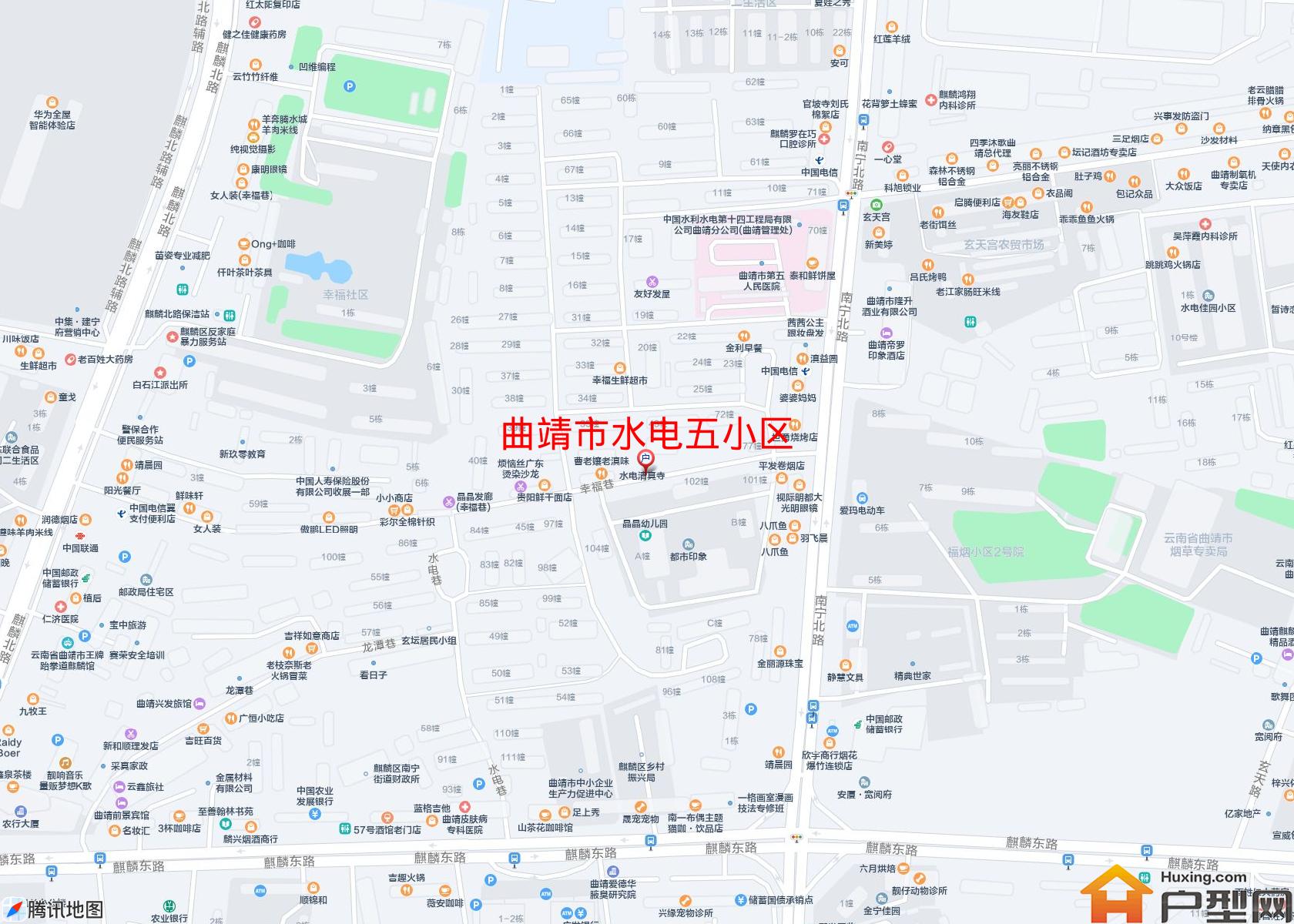 水电五小区小区 - 户型网