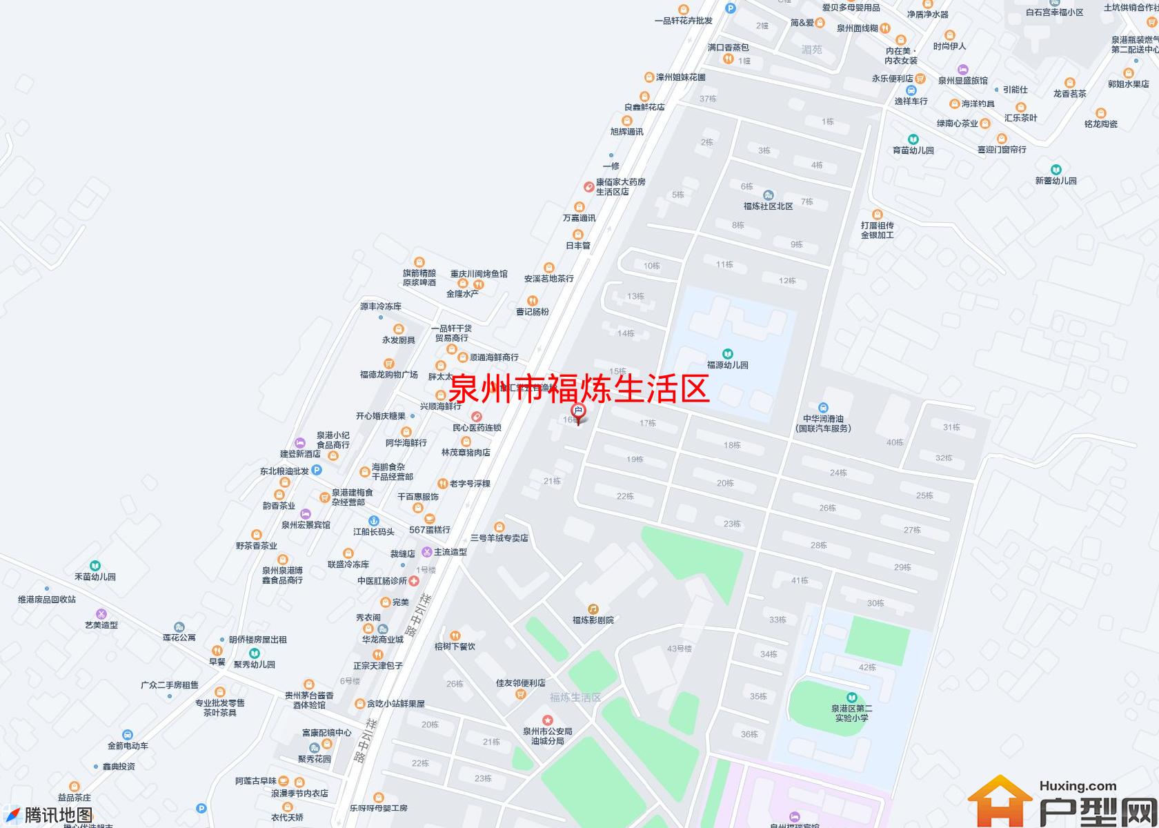 福炼生活区小区 - 户型网