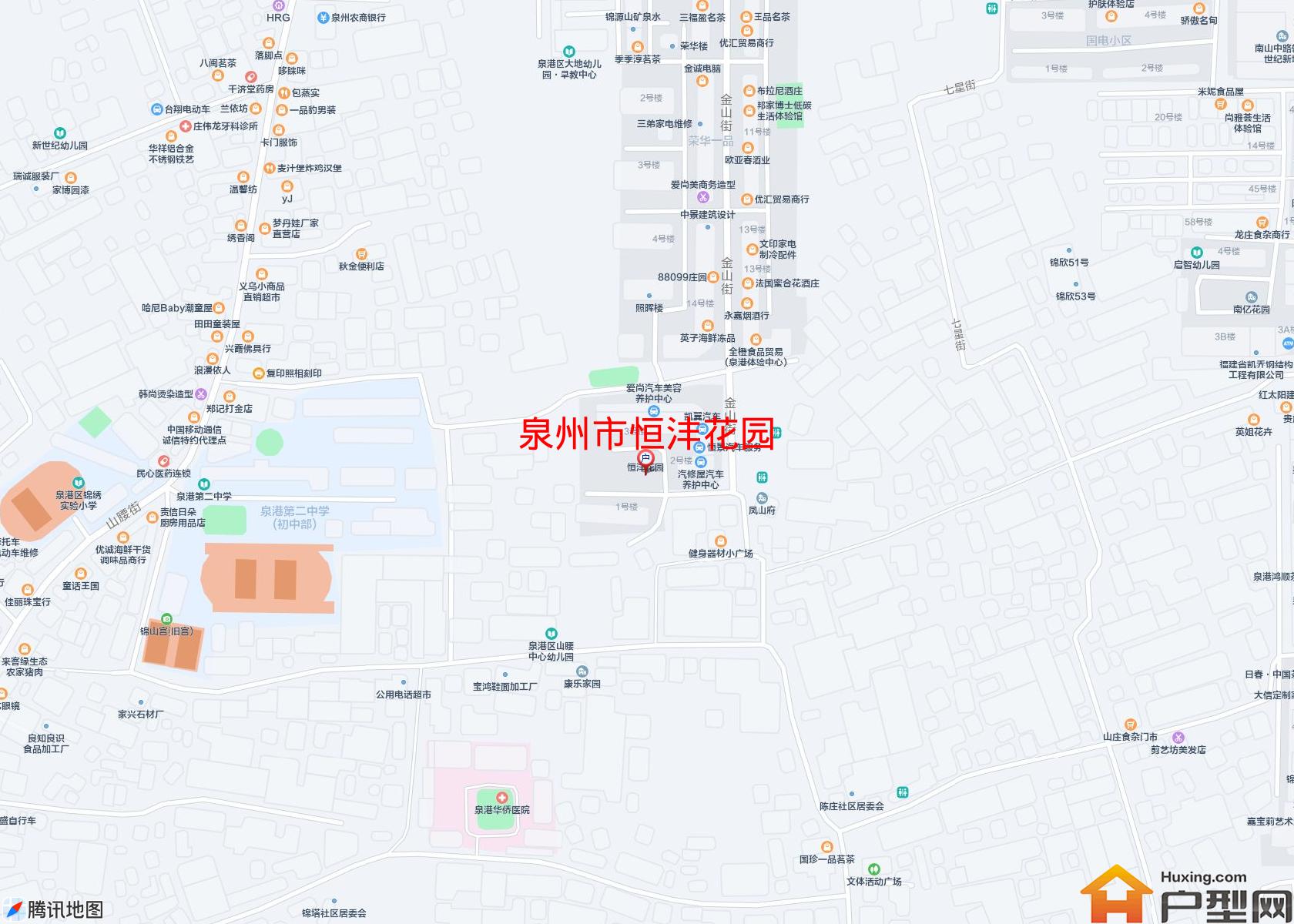 恒沣花园小区 - 户型网