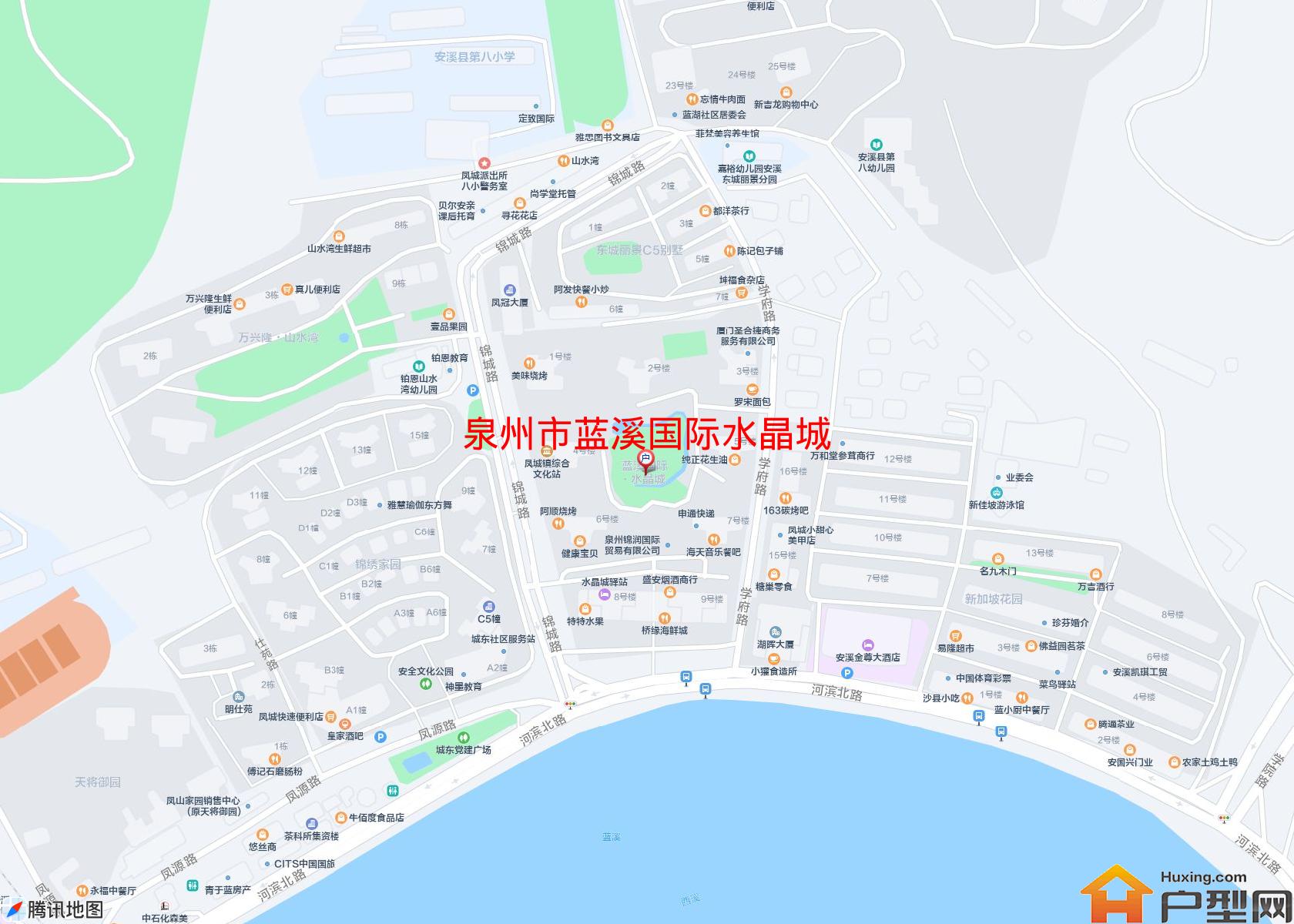 蓝溪国际水晶城小区 - 户型网
