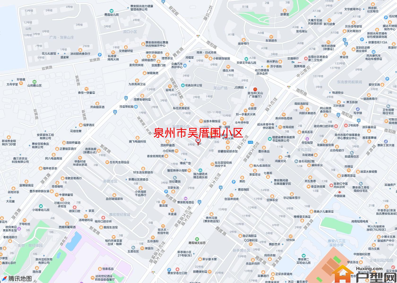 吴厝围小区小区 - 户型网