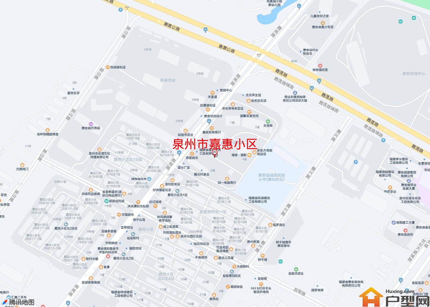 嘉惠小区小区 - 户型网