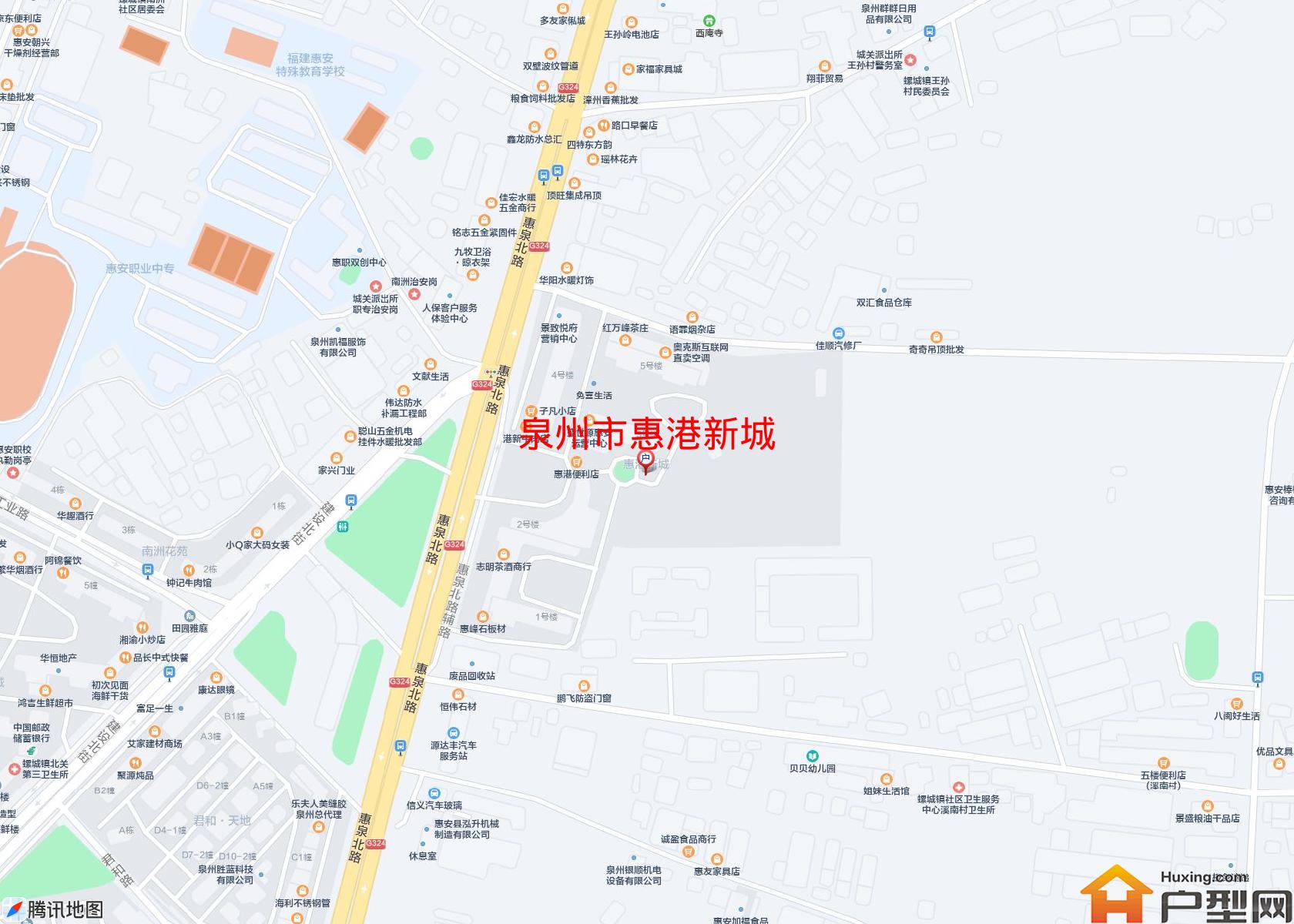 惠港新城小区 - 户型网