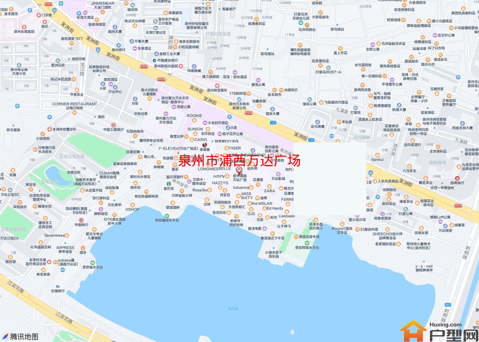 浦西万达广场小区 - 户型网