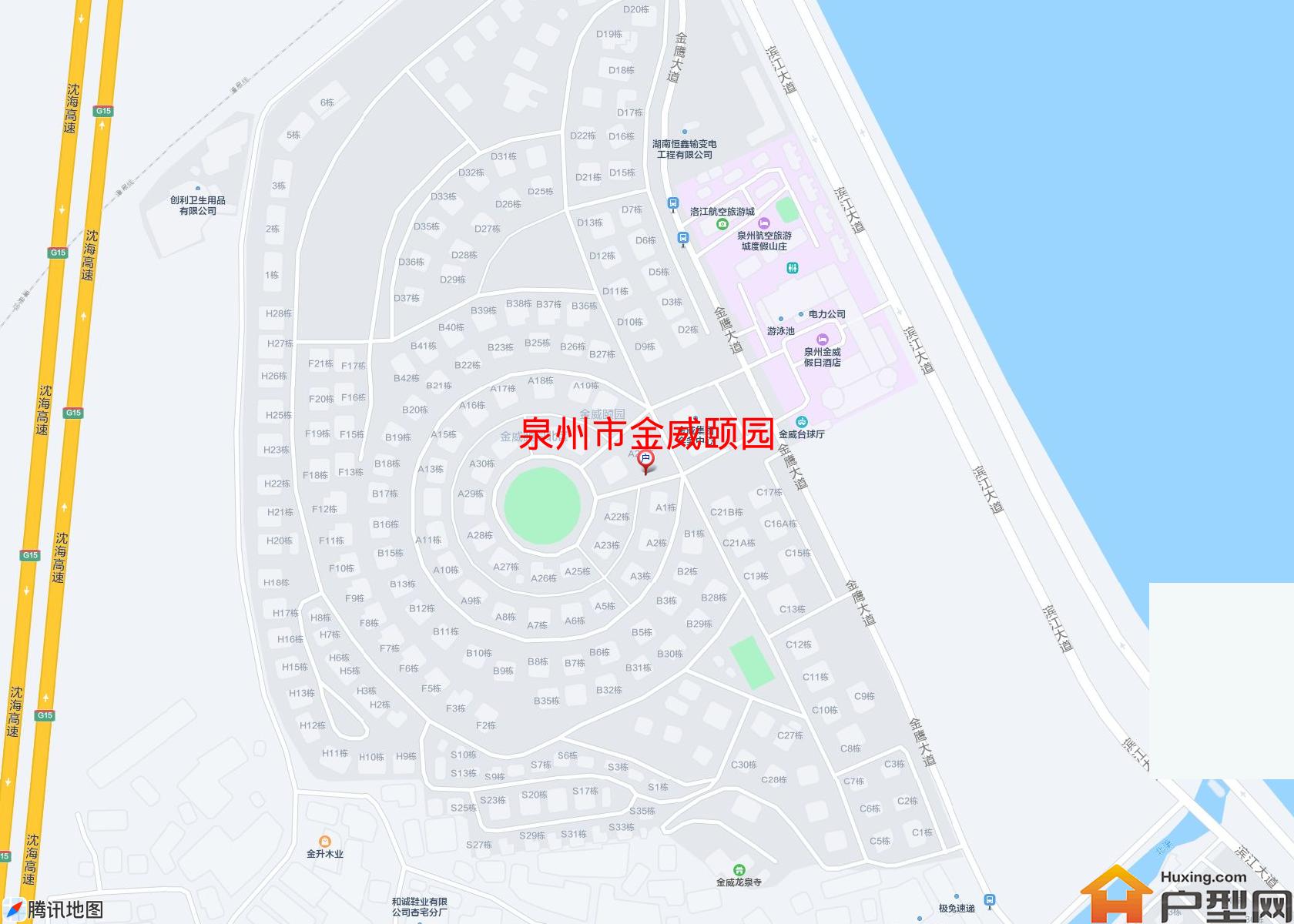 金威颐园小区 - 户型网