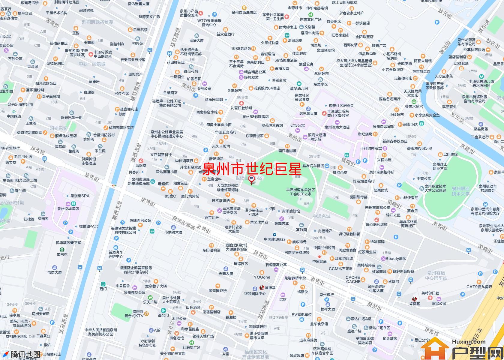 世纪巨星小区 - 户型网
