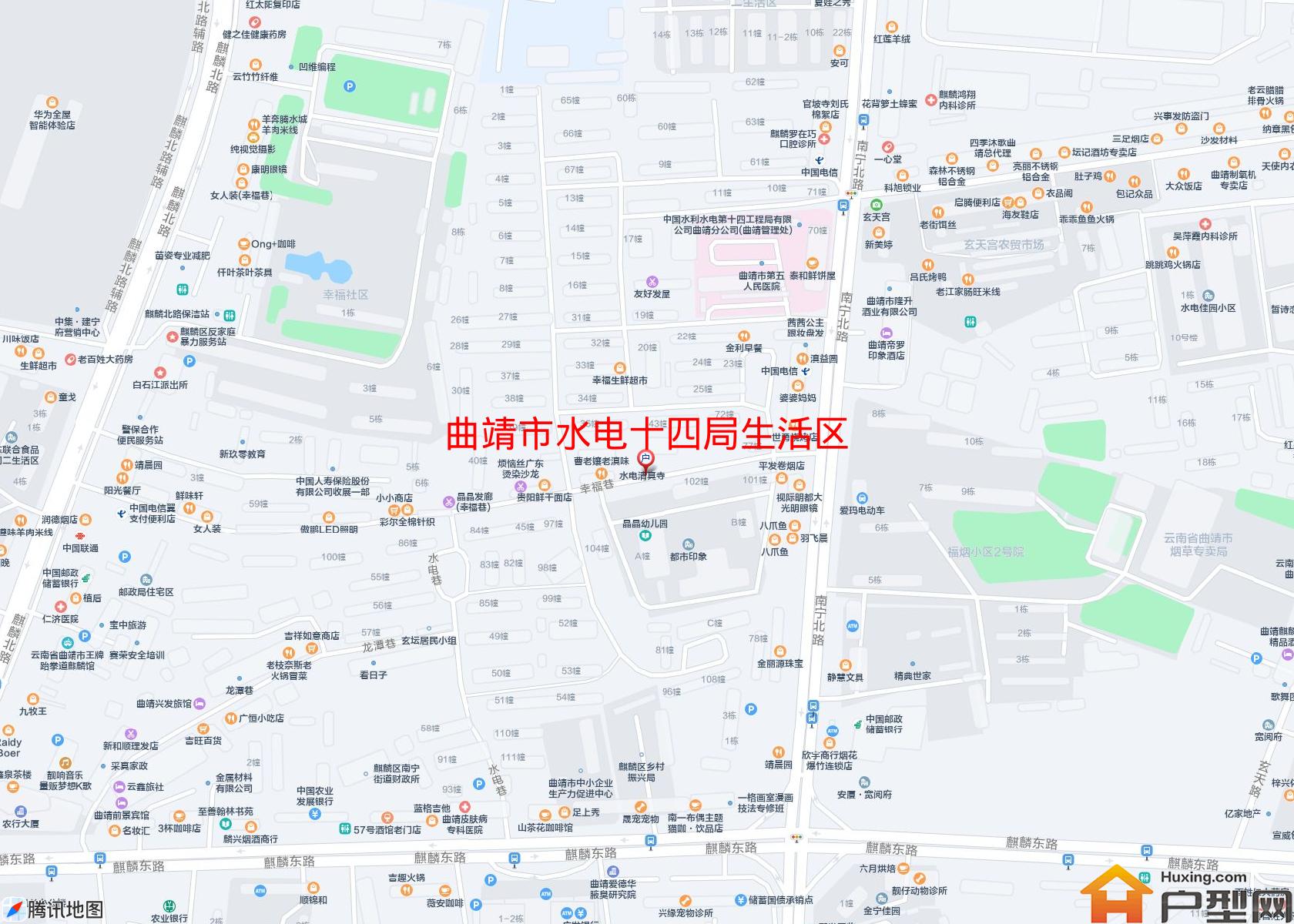 水电十四局生活区小区 - 户型网