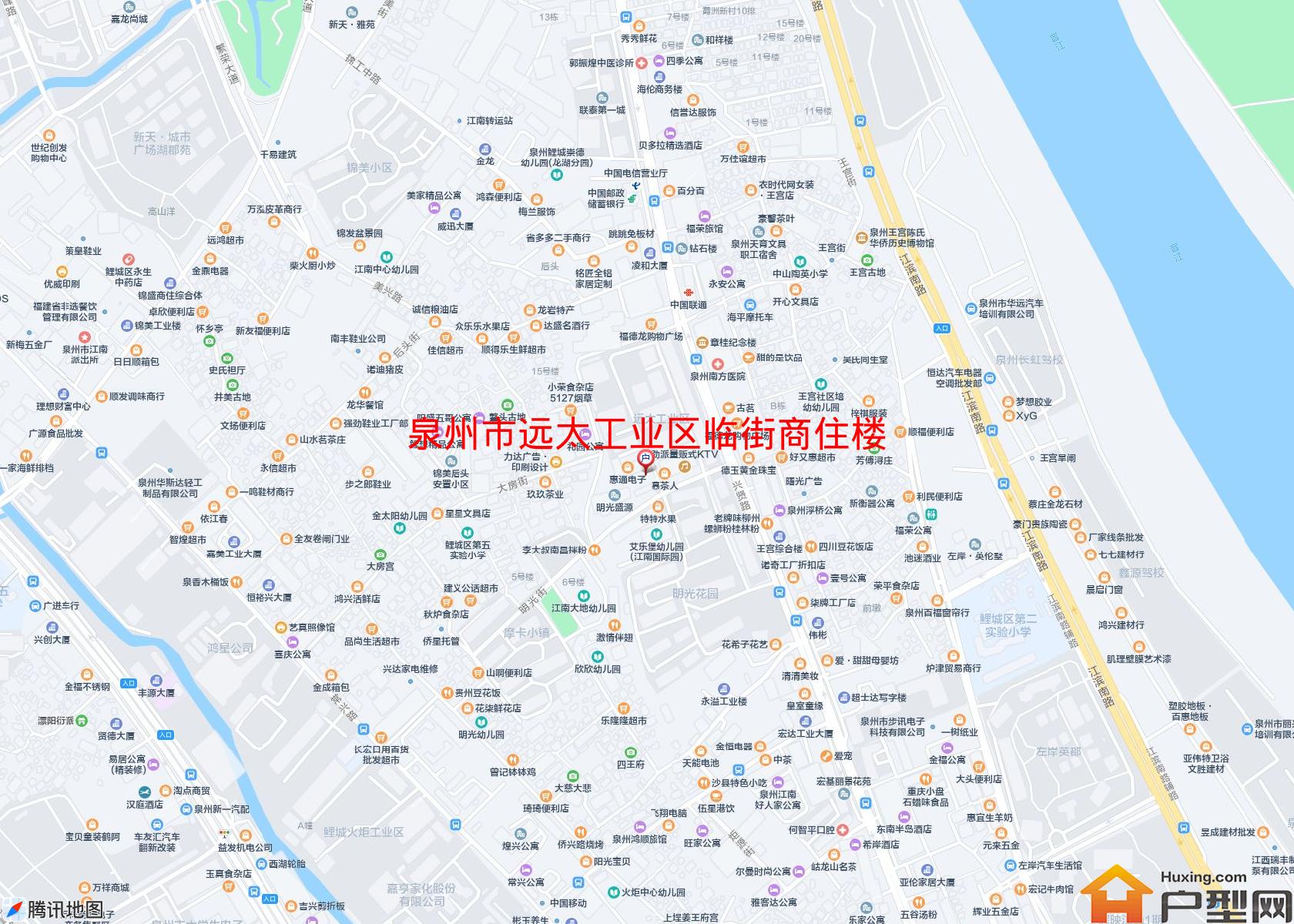 远太工业区临街商住楼南段小区 - 户型网
