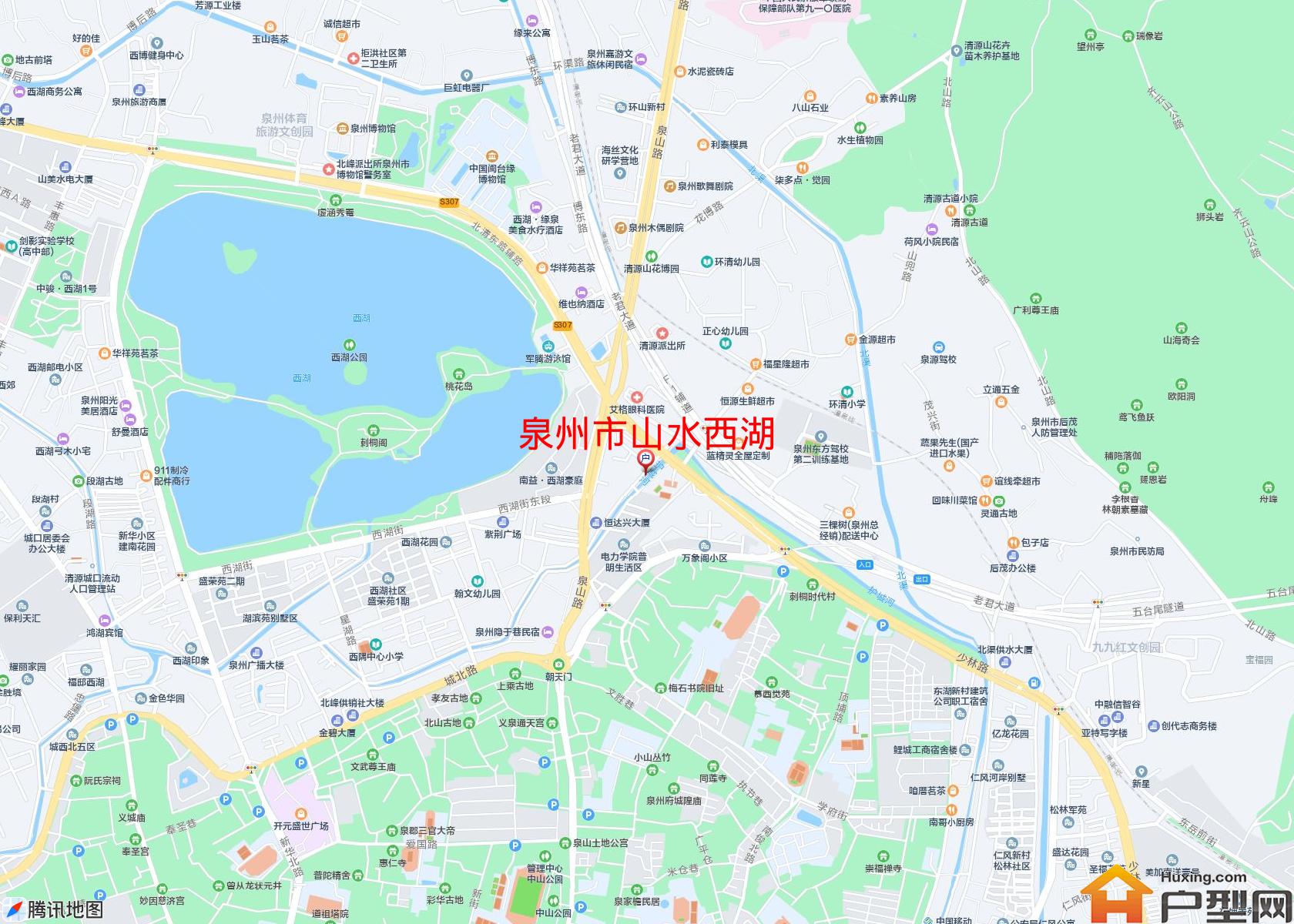 山水西湖小区 - 户型网