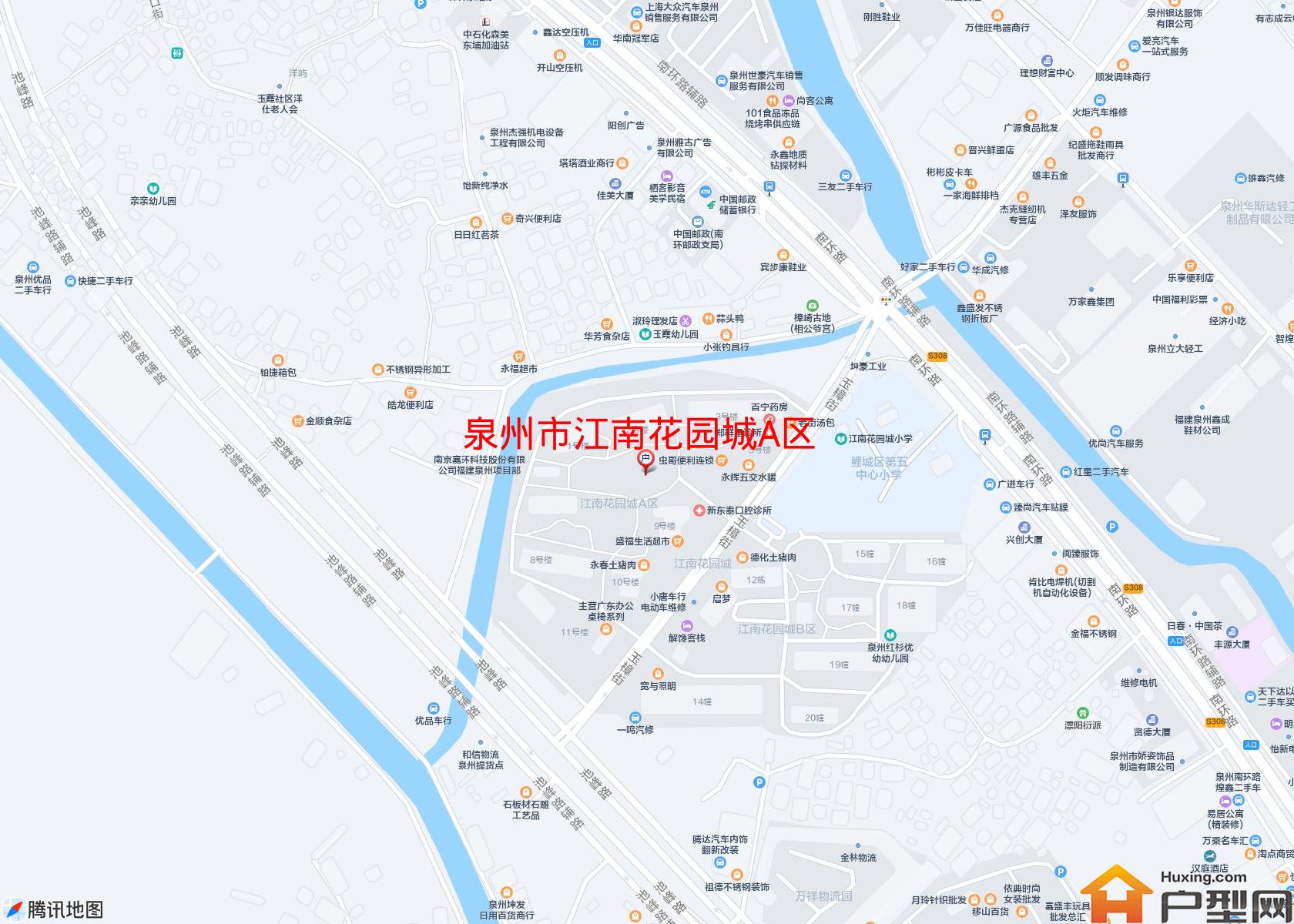 江南花园城A区小区 - 户型网