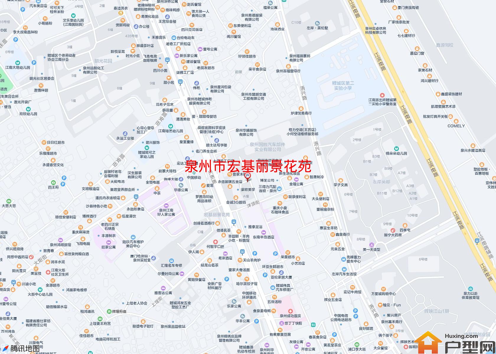 宏基丽景花苑小区 - 户型网
