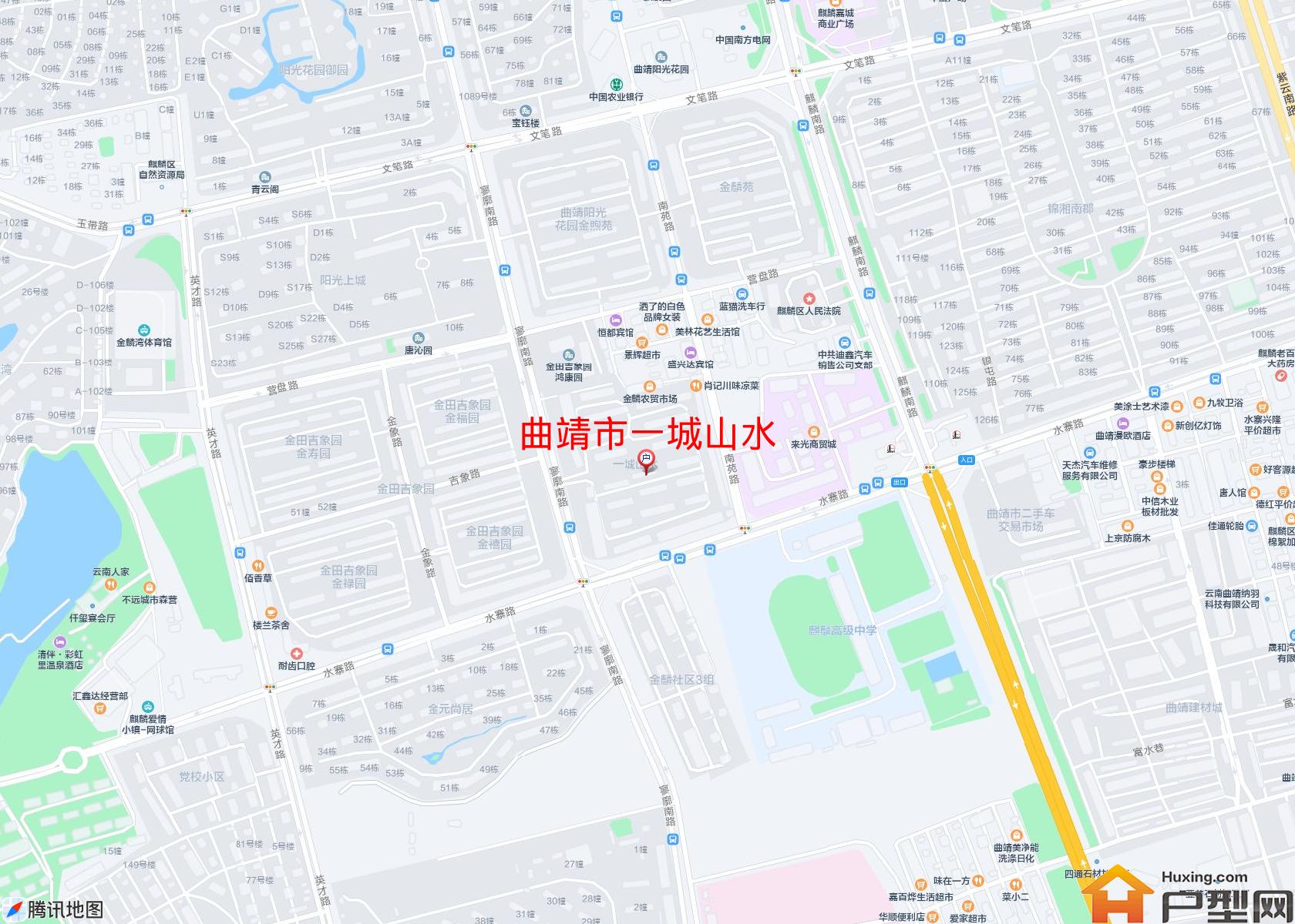 一城山水小区 - 户型网