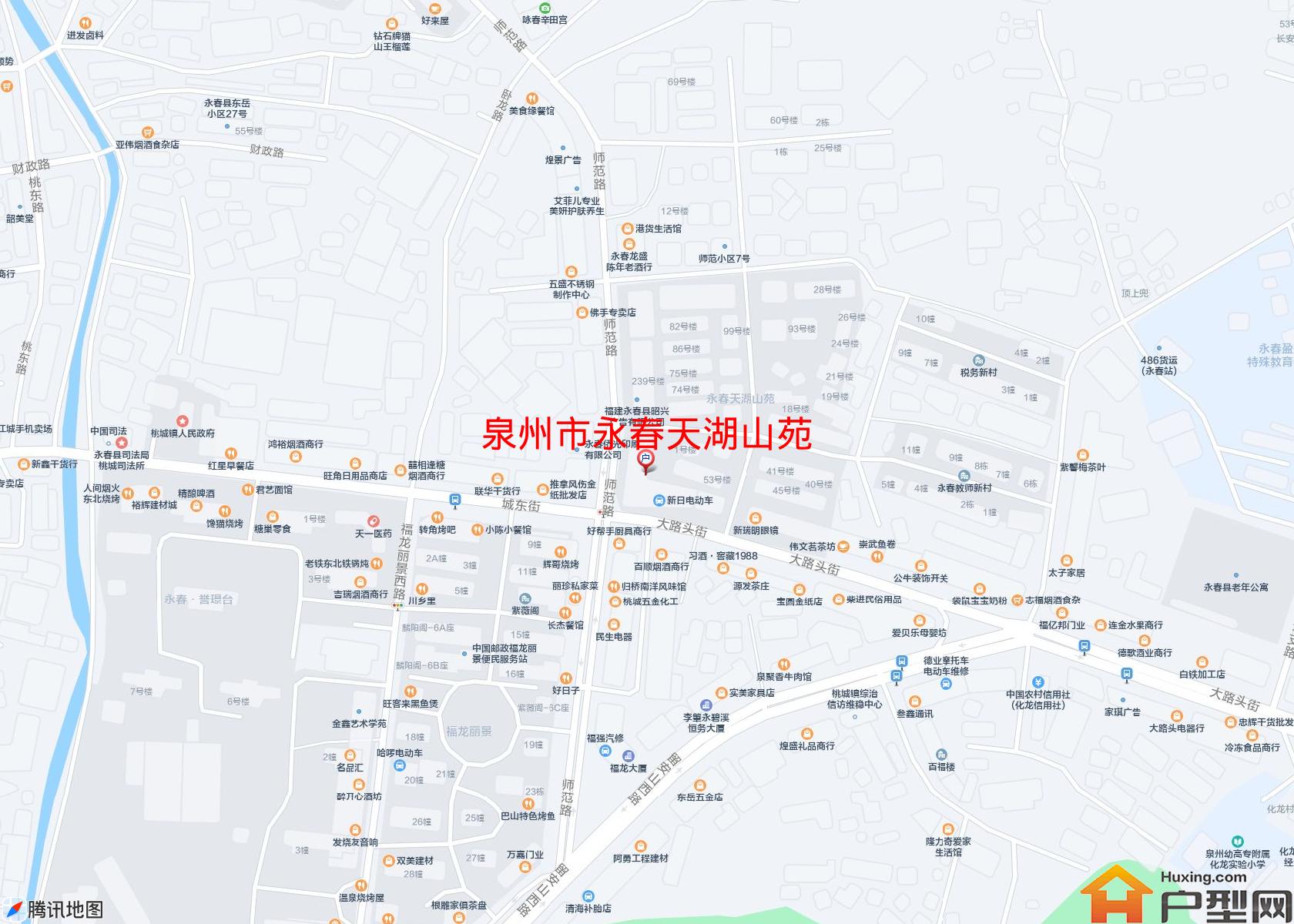 永春天湖山苑小区 - 户型网