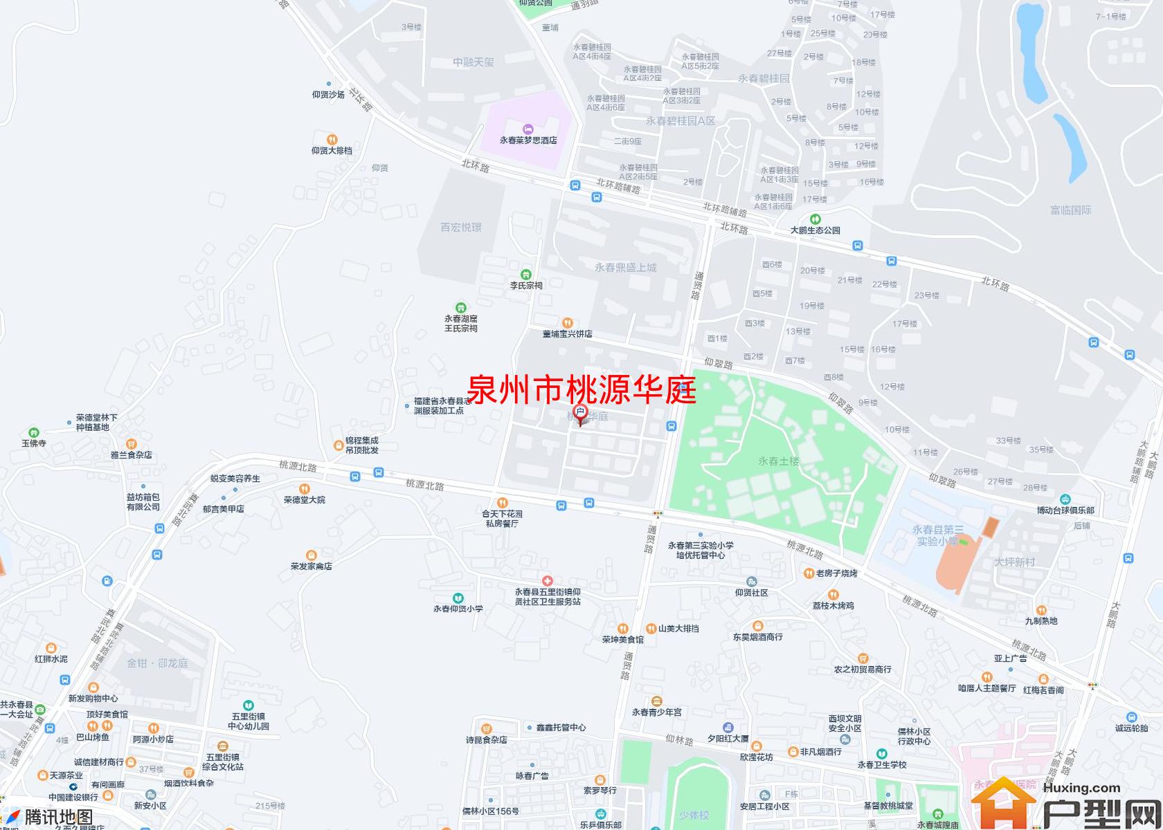 桃源华庭小区 - 户型网