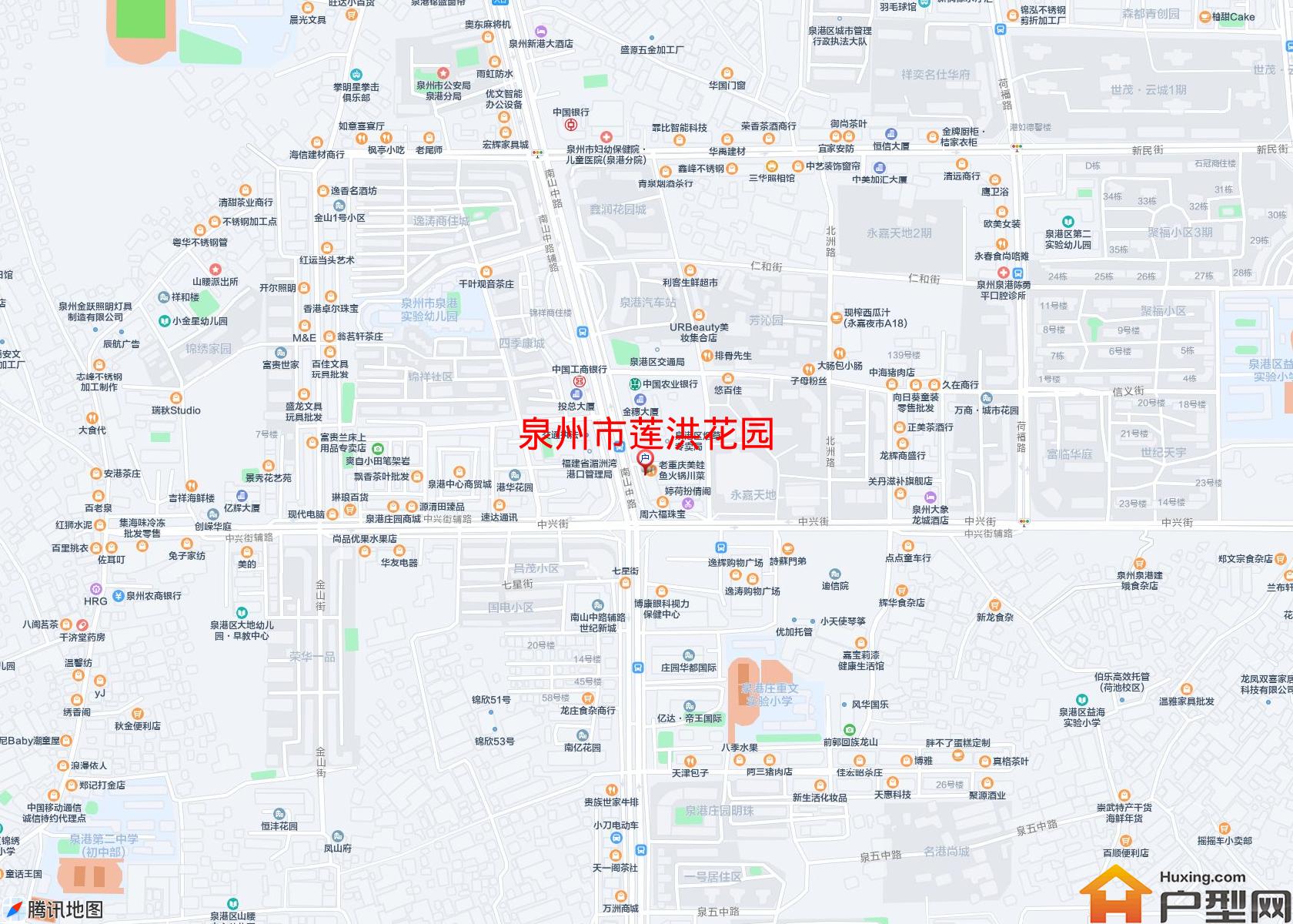 莲洪花园小区 - 户型网