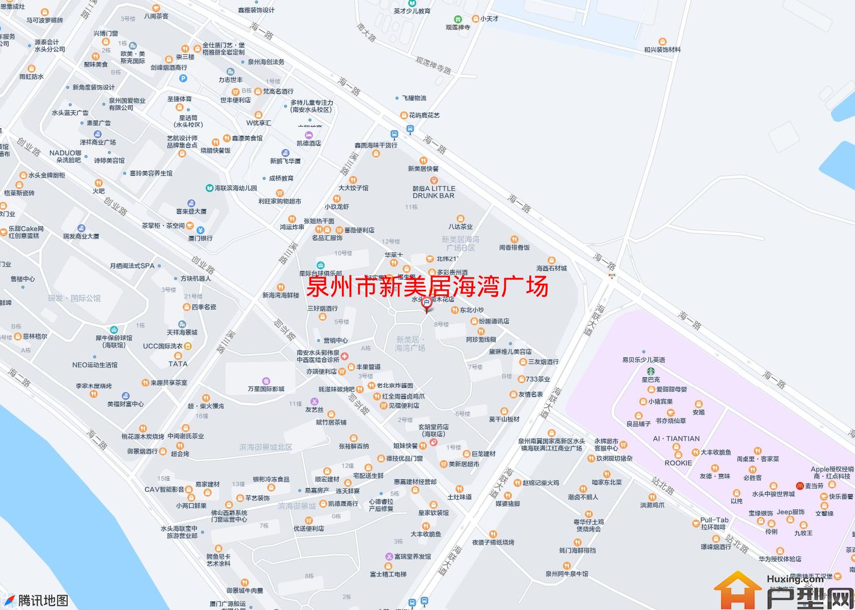 新美居海湾广场小区 - 户型网