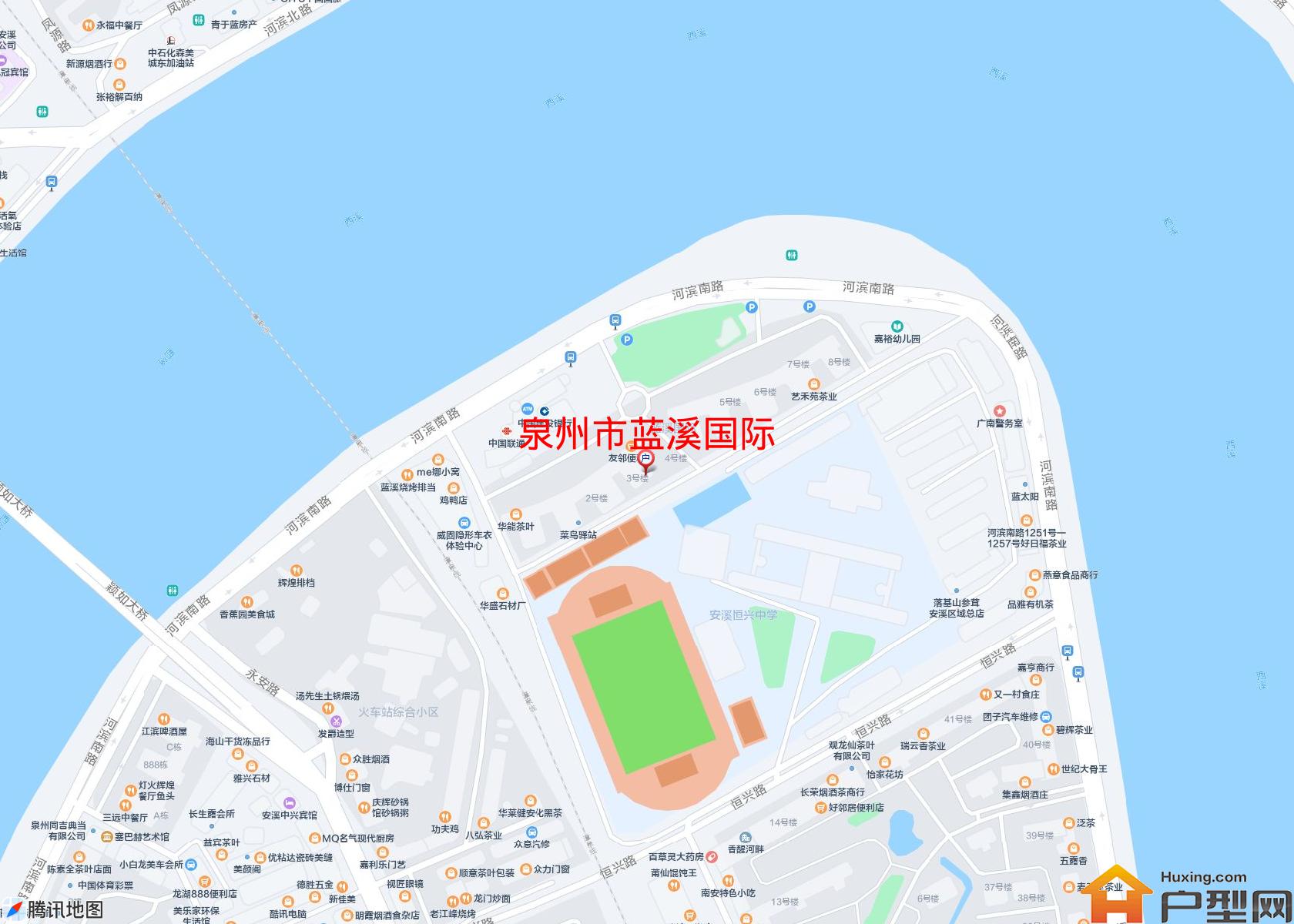 蓝溪国际小区 - 户型网