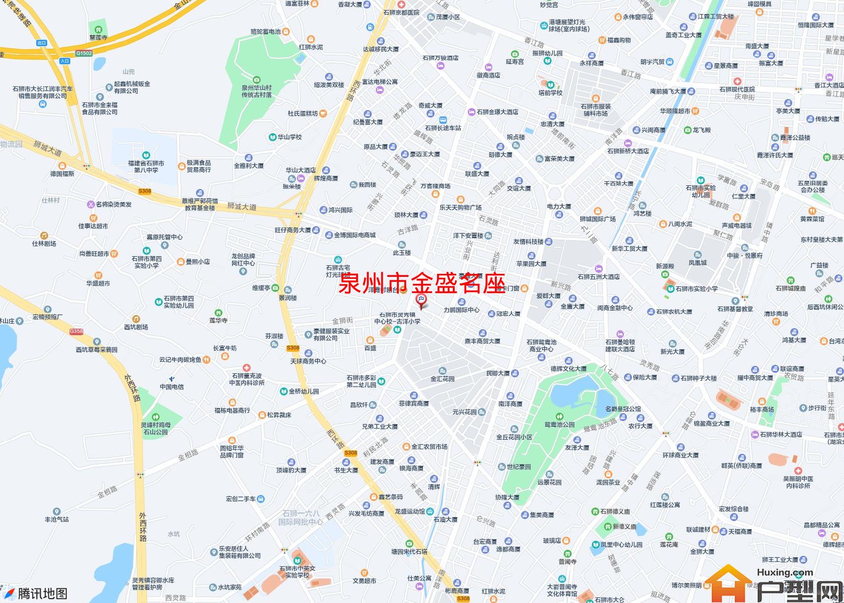 金盛名座小区 - 户型网