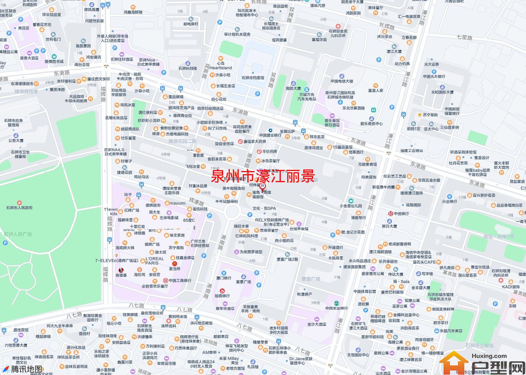 濠江丽景小区 - 户型网