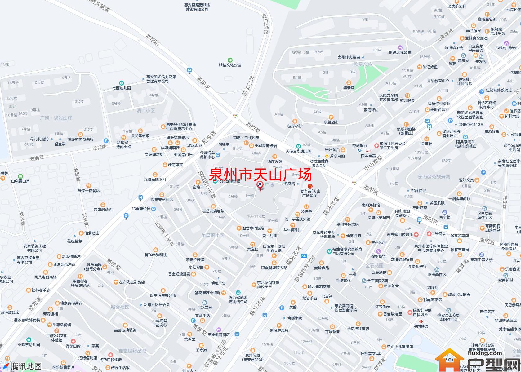 天山广场小区 - 户型网